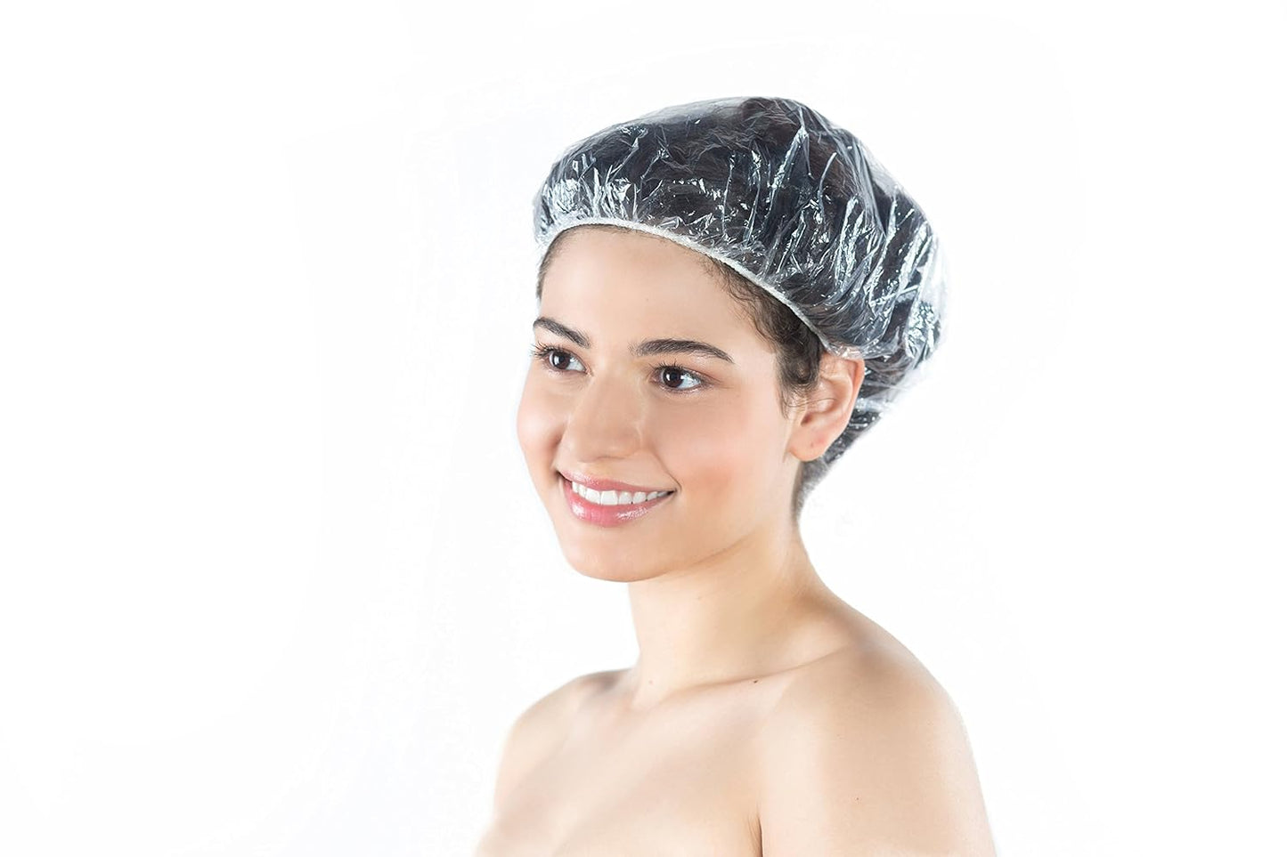 Disposable Clear Processing Hair Caps - Ideal for Salons & DIY Hair Treatments | 100 Count