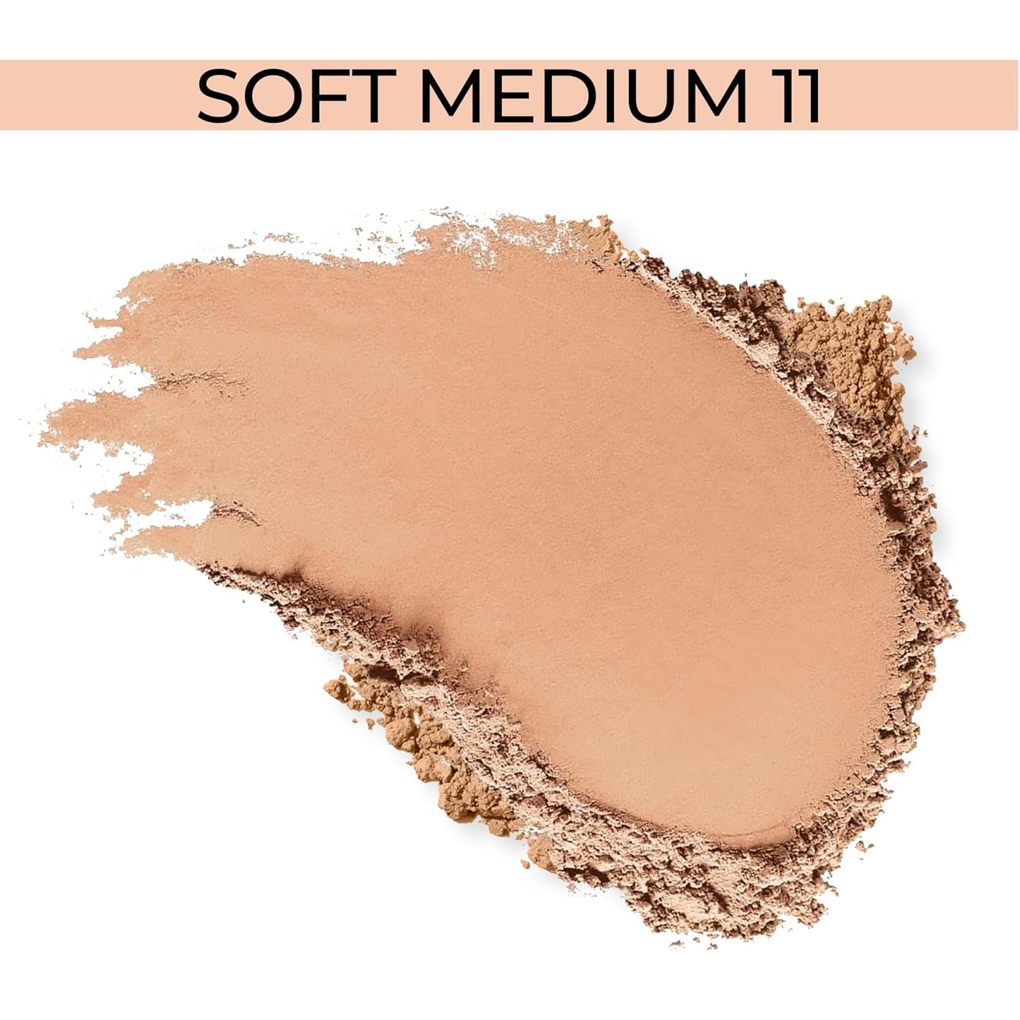 LuxeBlend Loose Powder Foundation SPF 15 - Soft Medium 11 | Lightweight, Flawless Finish