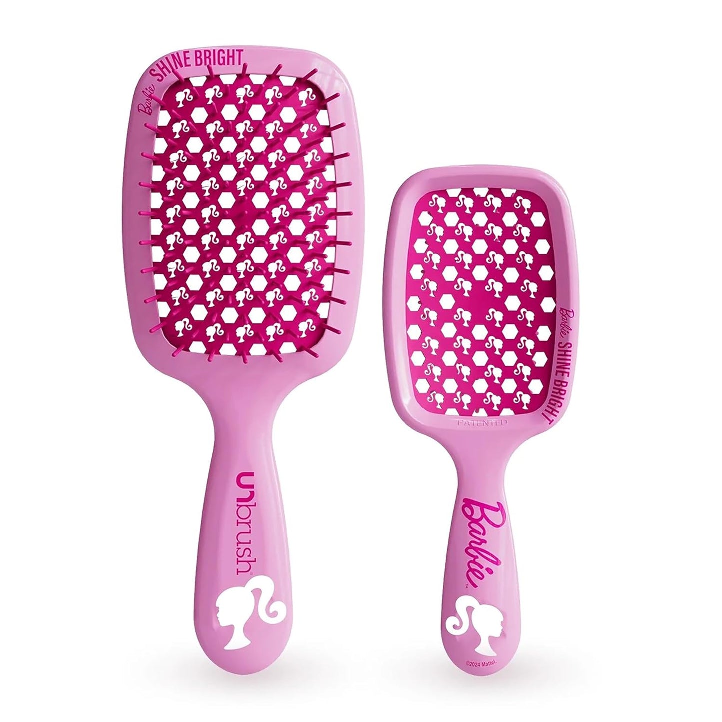 Barbie Detangling Brush Duo - Effortless Hair Care - Blue Color