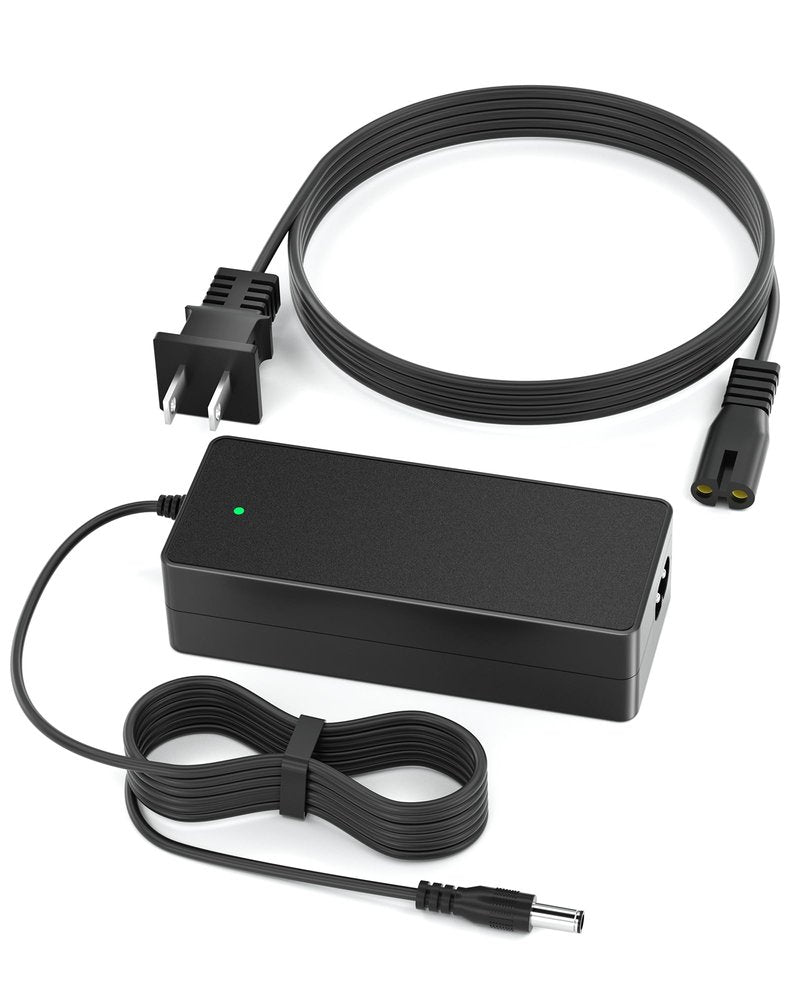 VHBW 42V 2A Electric Scooter Charger, Compatible with Hover-1 36V Battery Scooters (Highlander, Dynamo, Gambit, Helios & More), 5.5×2.5mm DC Round Plug, Not Compatible with 29.4V or 3-Prong/XLR Models