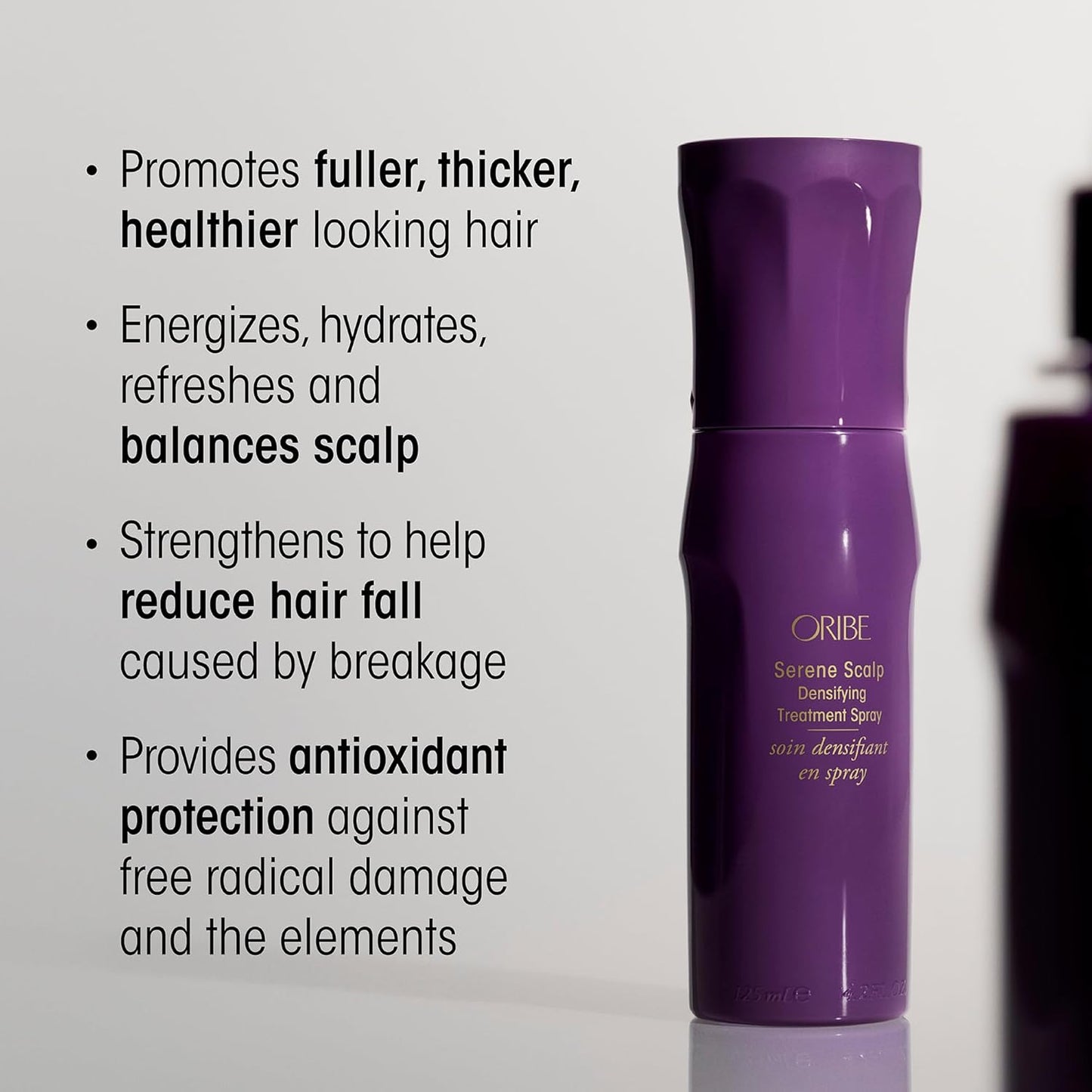 Oribe Serene Scalp Densifying Treatment Spray - Thinning Hair Solution for Volume & Fullness | Fragrance-Free, 4.2 oz