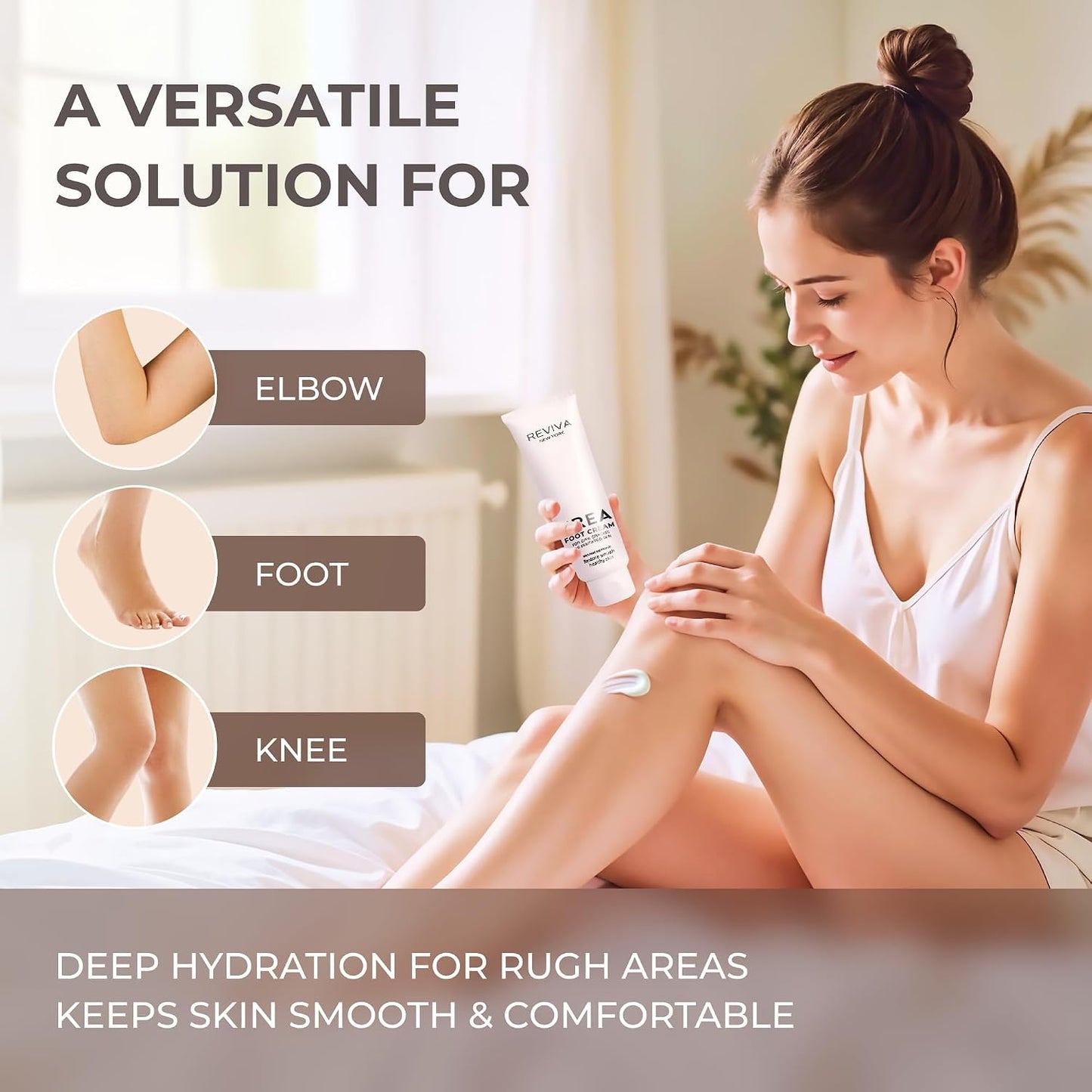 Intensive Foot Cream for Dry Cracked Feet | Urea & Salicylic Acid, Dead Sea Minerals - Callus Softening & Heel Repair