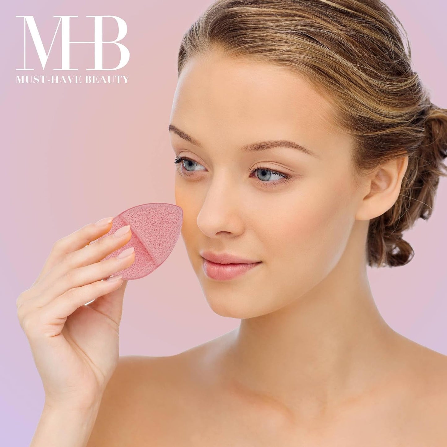 Facial Cleansing Kit - Silicone Scrubber, Exfoliating Sponge & Dual-Ended Mask Applicator | Spa-Quality Skincare Tools for Women
