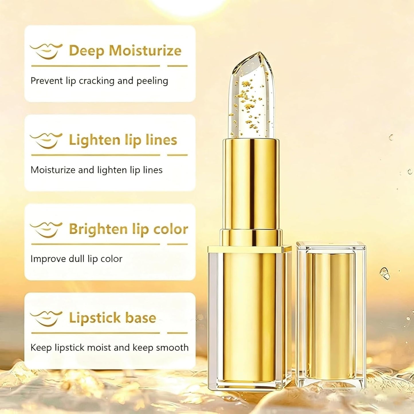 Areliaa Color Changing Lipstick - Long Lasting Moisturizing Formula for Mature Skin | 1 Piece