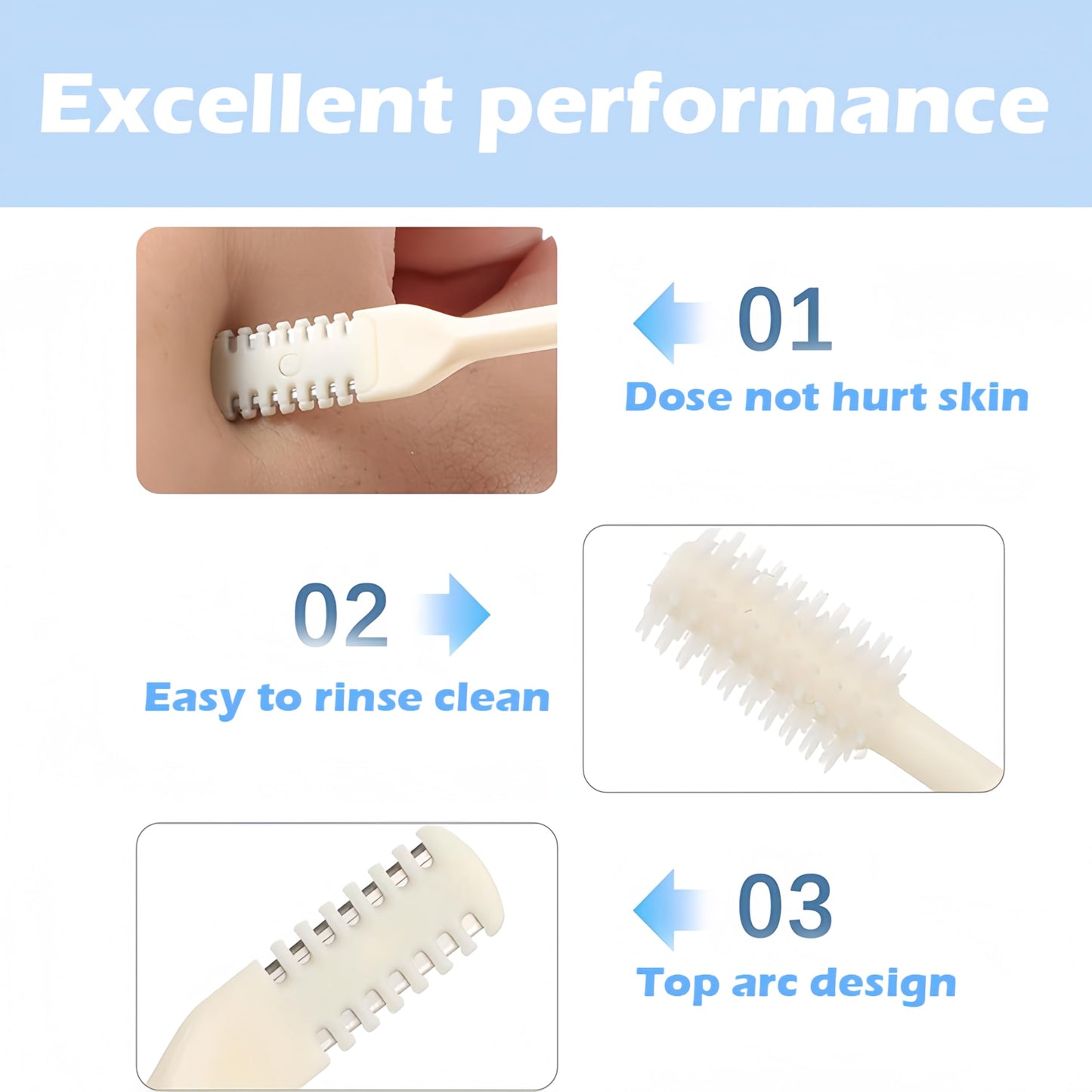 Nasal Hair Cutter, 2026 Upgraded 360° Double Sided Portable Nose Hair Trimmer for Women Men, Travel Essentials Washable Nose Hair Remover Grooming Tool (3 Pcs Beige)