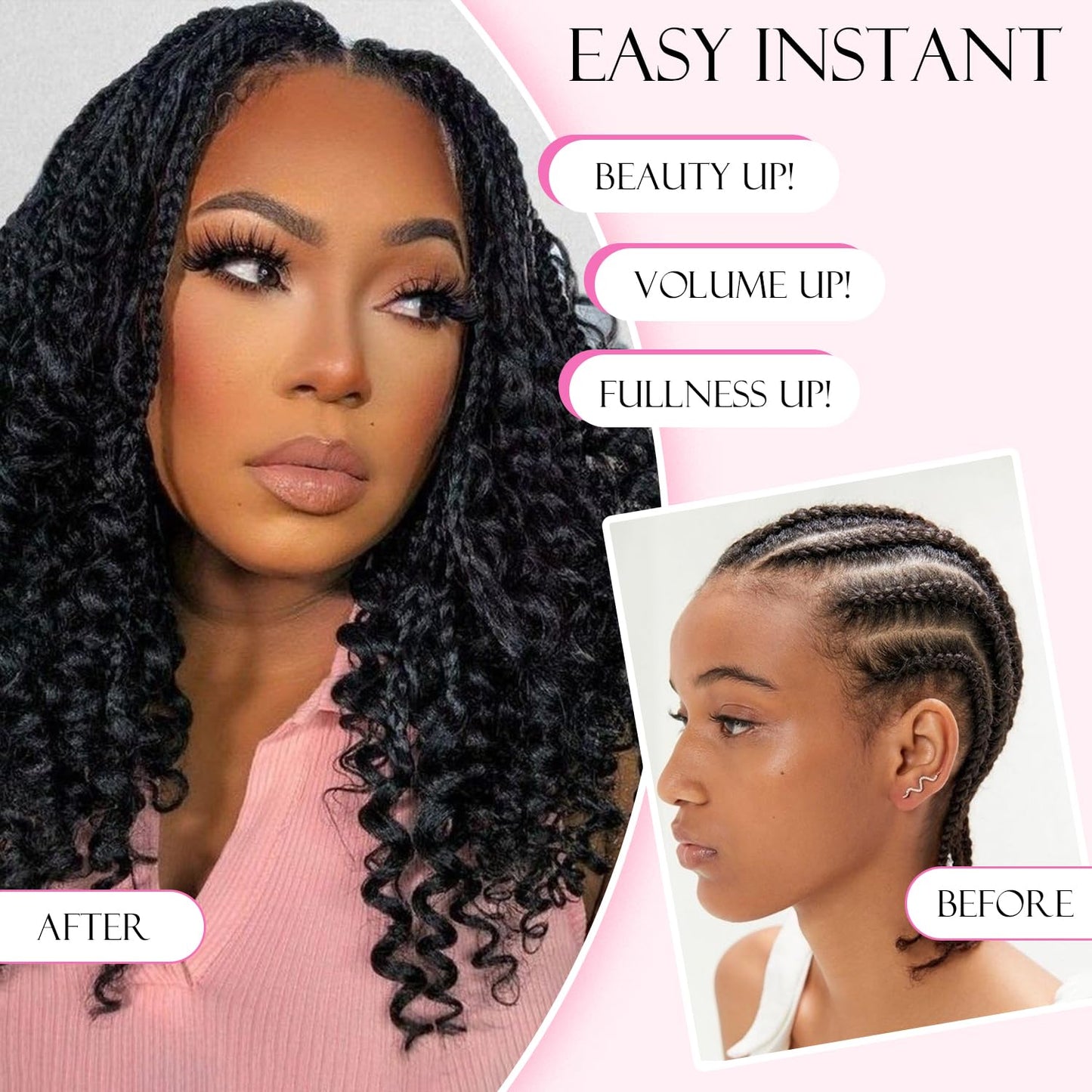 Celie Miracle Knots Hair 12 Inch Gogo Curl Feather Crochet Hair Pure Protein Fiber Close to Human Hair for Black Women,Pre-Separated 60 Strands 100g,Invisible Deep Wave Crochet Braids Black 1B