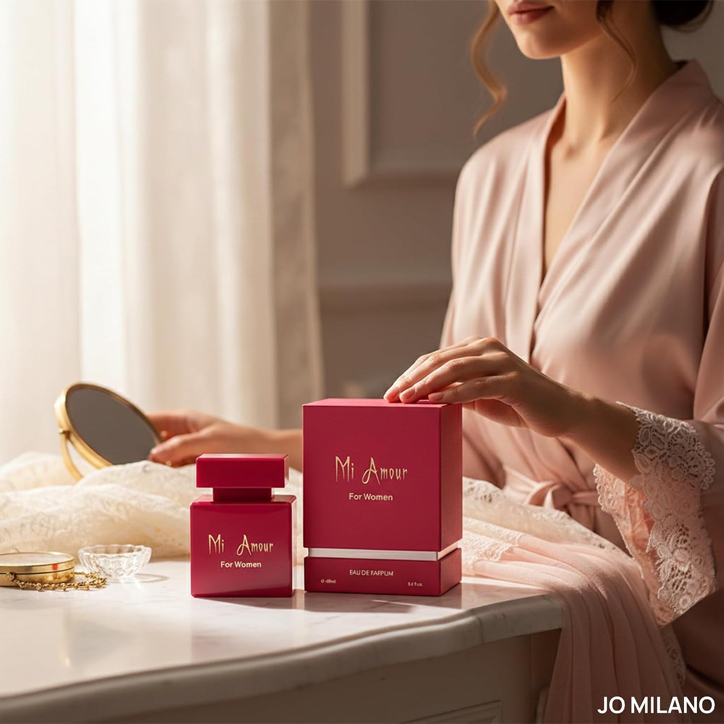 Mi Amour Eau De Parfum Spray - Long Lasting Floral & Fruity Fragrance | 3.4 oz (100ml)