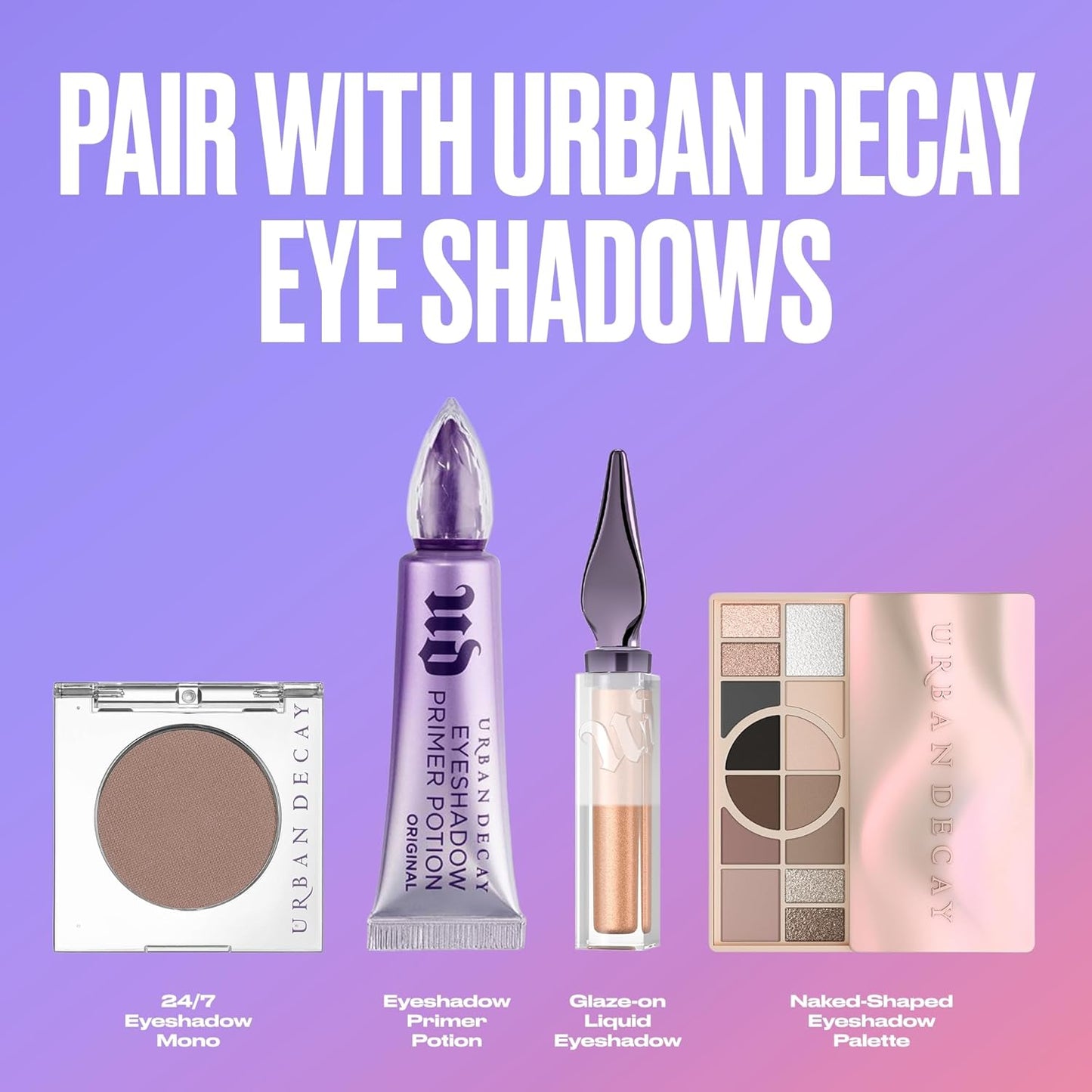 Urban Decay Matte Eyeshadow Primer - Crease-Resistant & Long-Lasting Eye Makeup | Smooths & Preps Eyelid Base - 0.33 fl oz