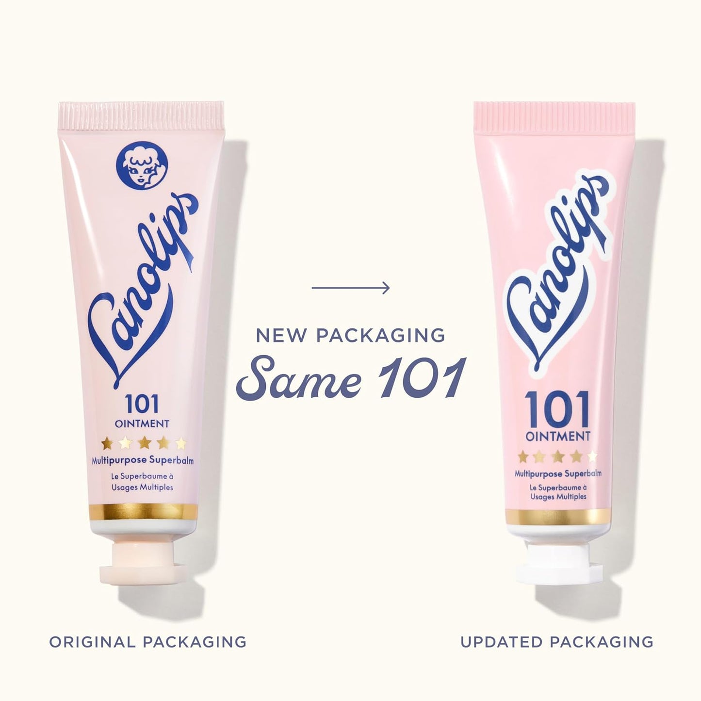 Lanolin 101 Multipurpose Ointment | Healing Lip Balm & Skin Moisturizer - No Petroleum Formula (0.52 oz)