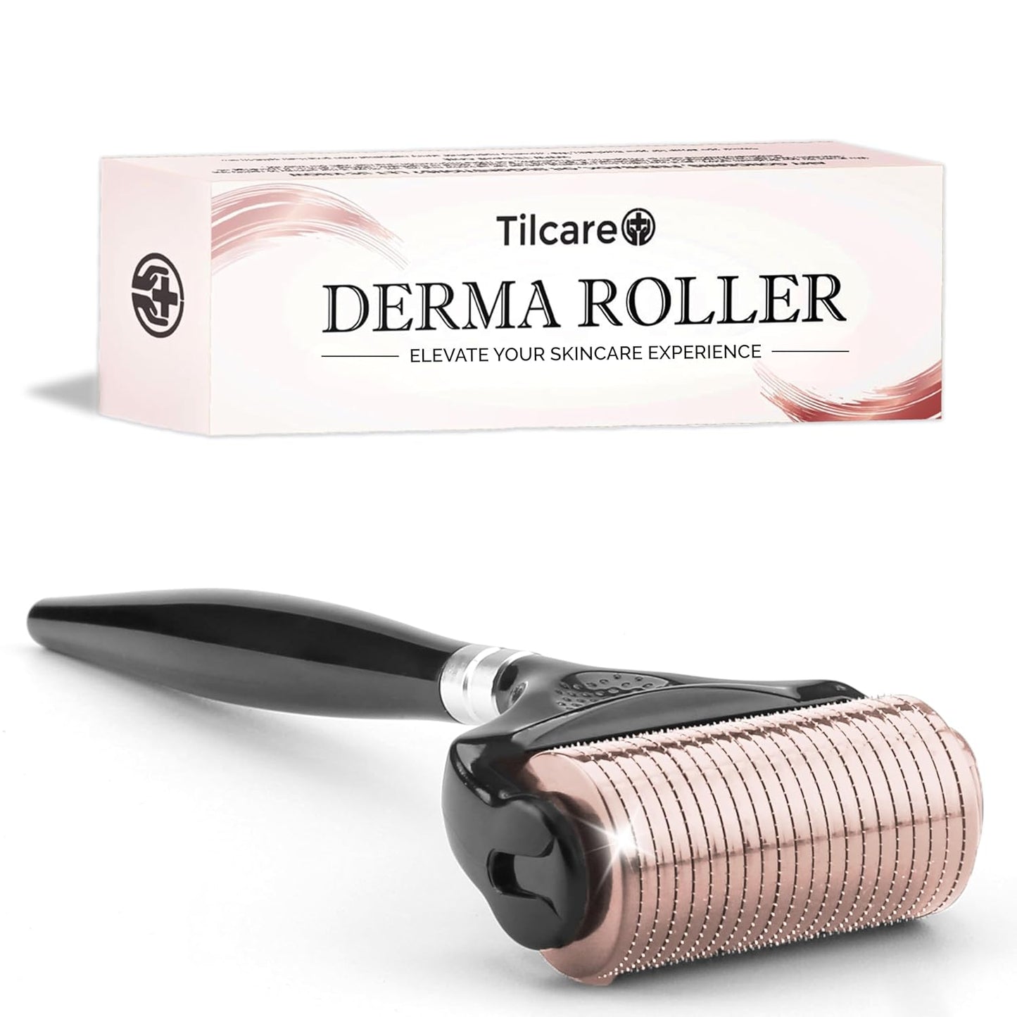 Ultra-Wide Derma Roller for Face - At-Home Microneedling Kit | 0.25mm Microneedle for Skin Care & Hair Growth