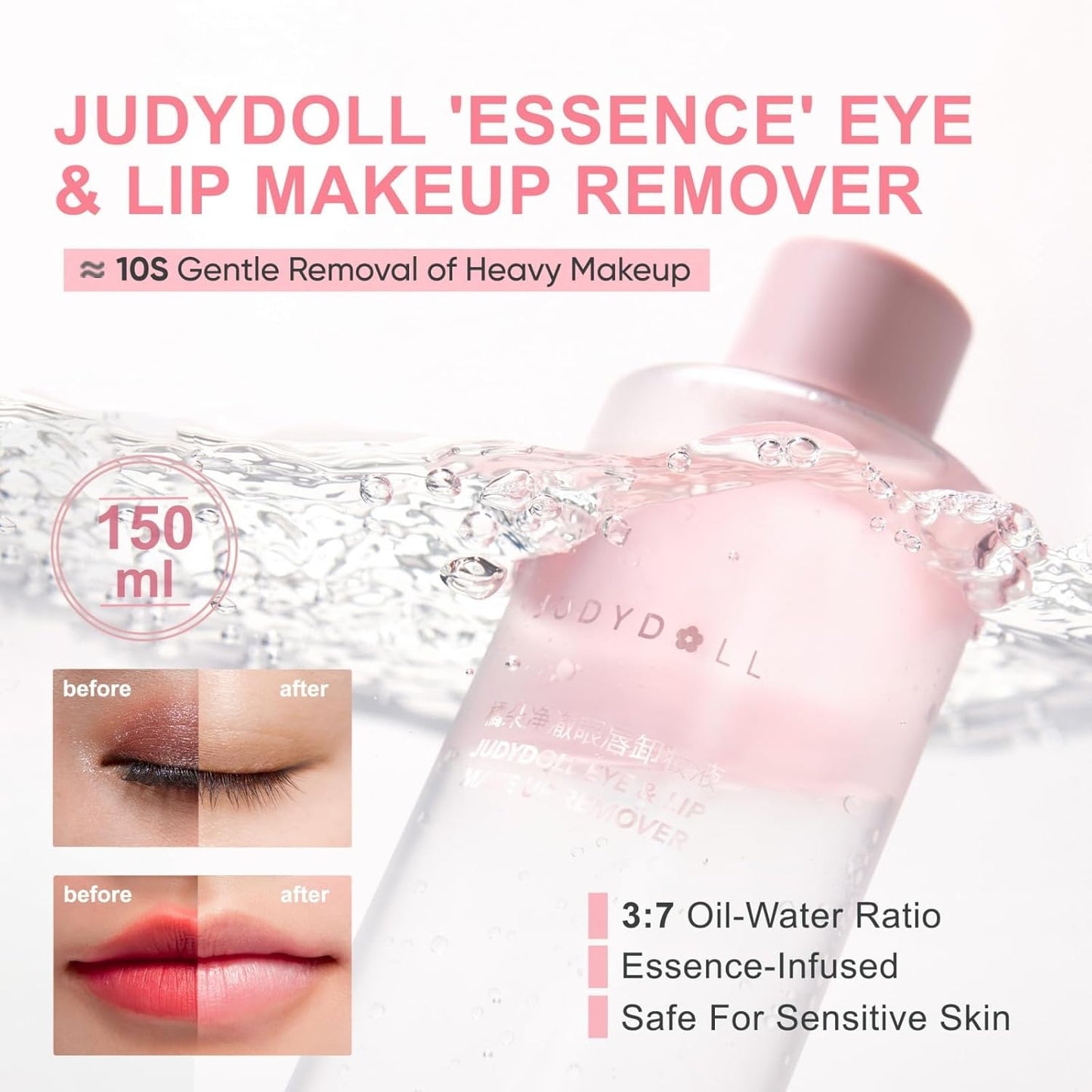 Healthy Lash Partner - Gentle Waterproof Eye Makeup Remover | #02 Brown Precision Design