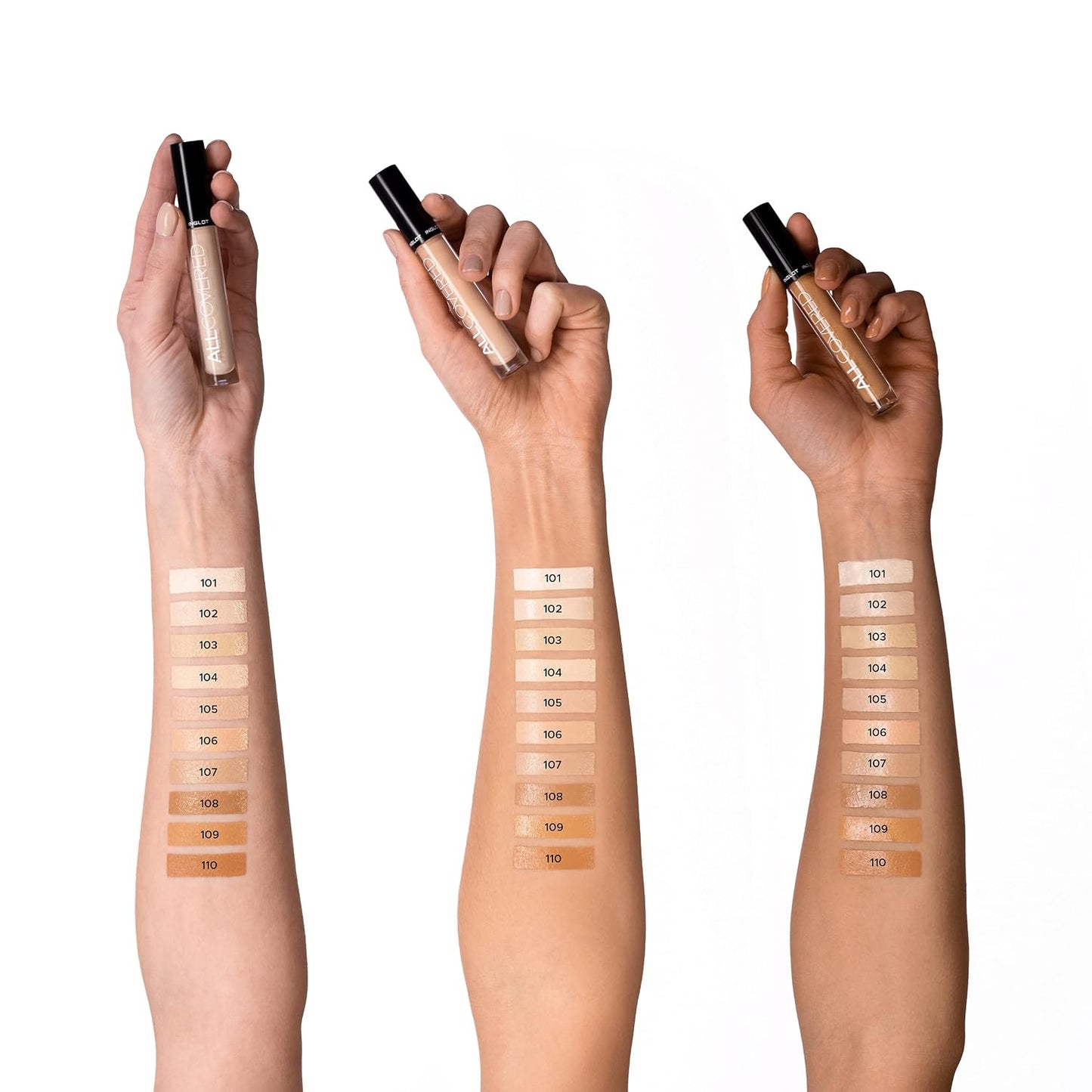 All Covered Concealer - Full Coverage Liquid Concealer 4.2ml | Long-Lasting, Waterproof Formula