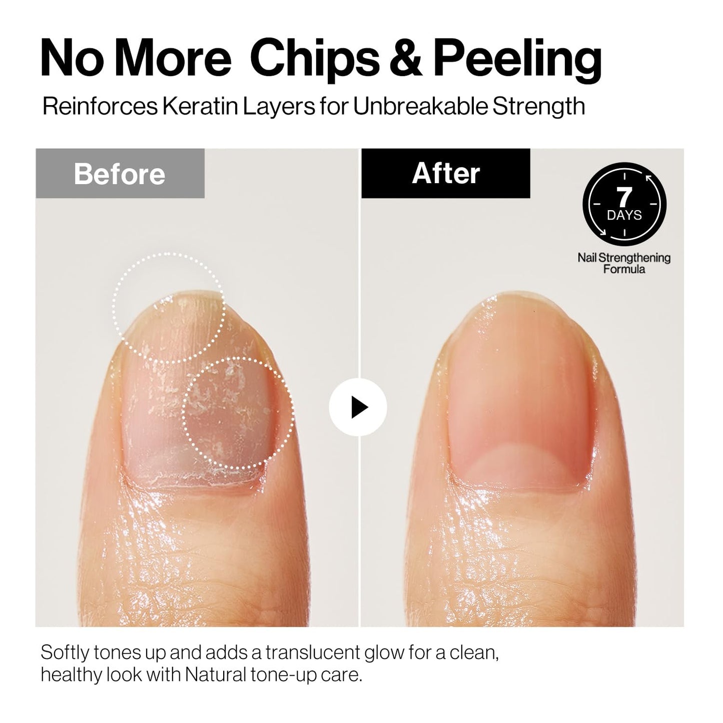 ohora 2-in-1 Sheer Nail Polish & Strengthener(Honeydew) | Tinted Nail Concealer | Nail Hardener for Weak, Damaged Nails | Nail Care Polish with Glossy Finish | Glazed-Syrup Formula, 15 mL