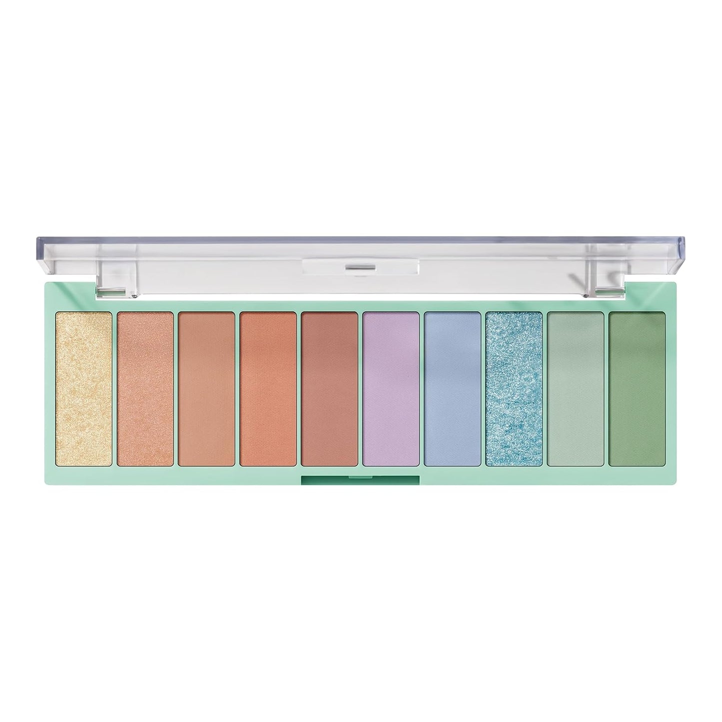 e.l.f. Perfect 10 Eyeshadow Palette - Ten Ultra-Pigmented Neutral Shades | Blendable Vegan Formula