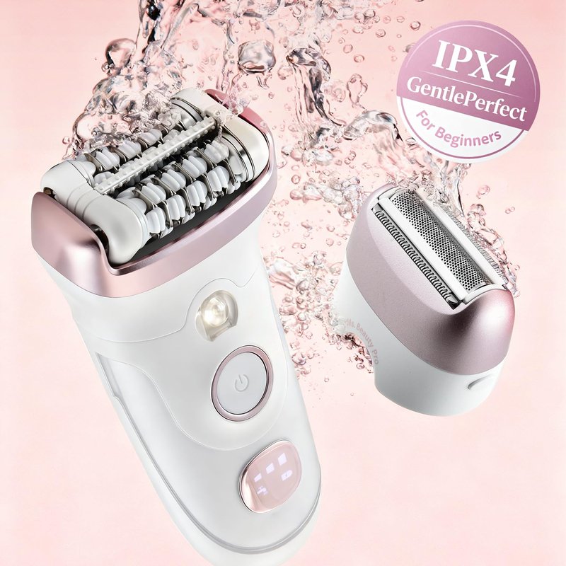 DSP 2 in 1 Women's Shaver - Electric Hair Removal Device with LED Display,Fast Charging for Face/Legs/Arms