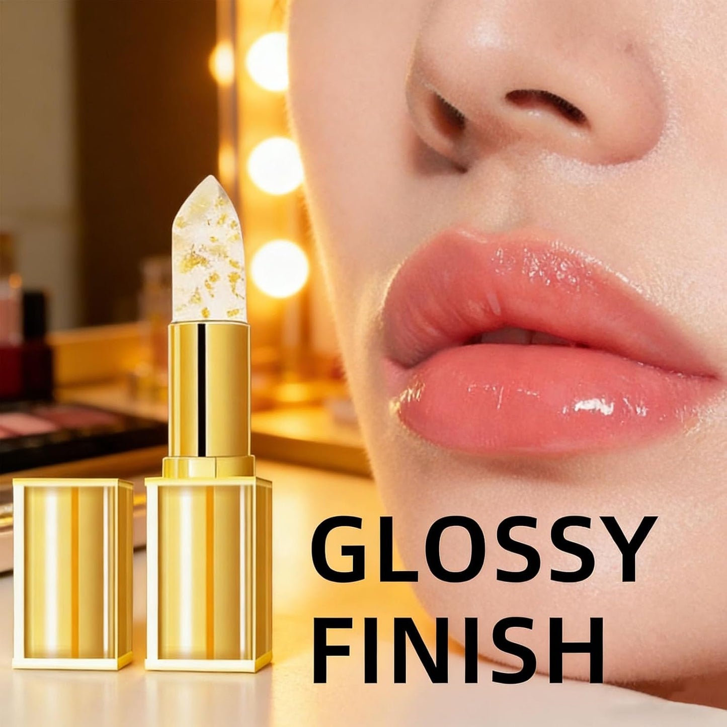 Areliaa Lipstick - Color Changing Moisturizing Glossy Shine Lip Gloss | 24-Hour Transferproof Formula for Women