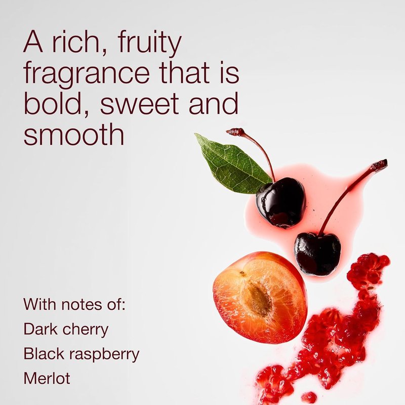 Black Cherry Merlot Foaming Hand Soap - Gentle Cleansing & Conditioning Formula | 3-Pack