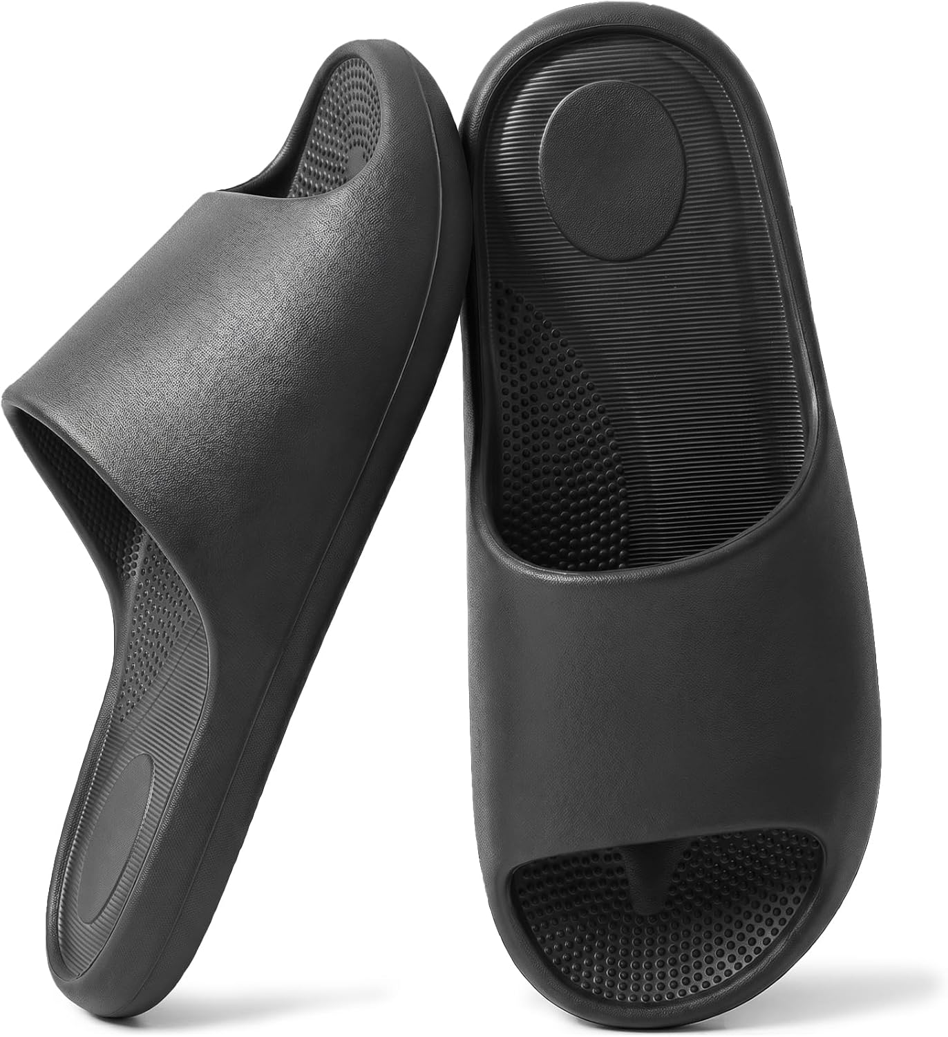 Shower Shoes for Women & Men - Non-Slip Quick-Drying Cloud Slides | Soft EVA with Arch Support for Gym, Pool & Indoor Use