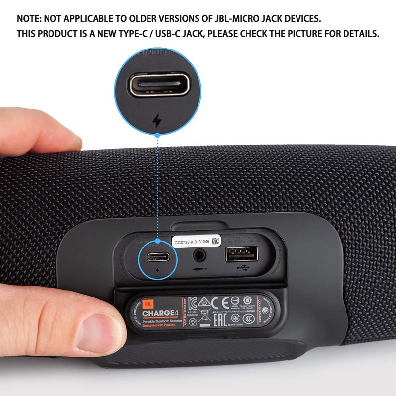 Hyacinyh Fast Charger Charging Cable Cord Compatible with for JBL Charge 4,Charge5,Charge 6,JBL Flip 5, Flip 6, Flip 7,JBL Pulse 4, Pulse 5, Clip4, Clip5, JRPOP, Wireless Bluetooth Earphones Speakers
