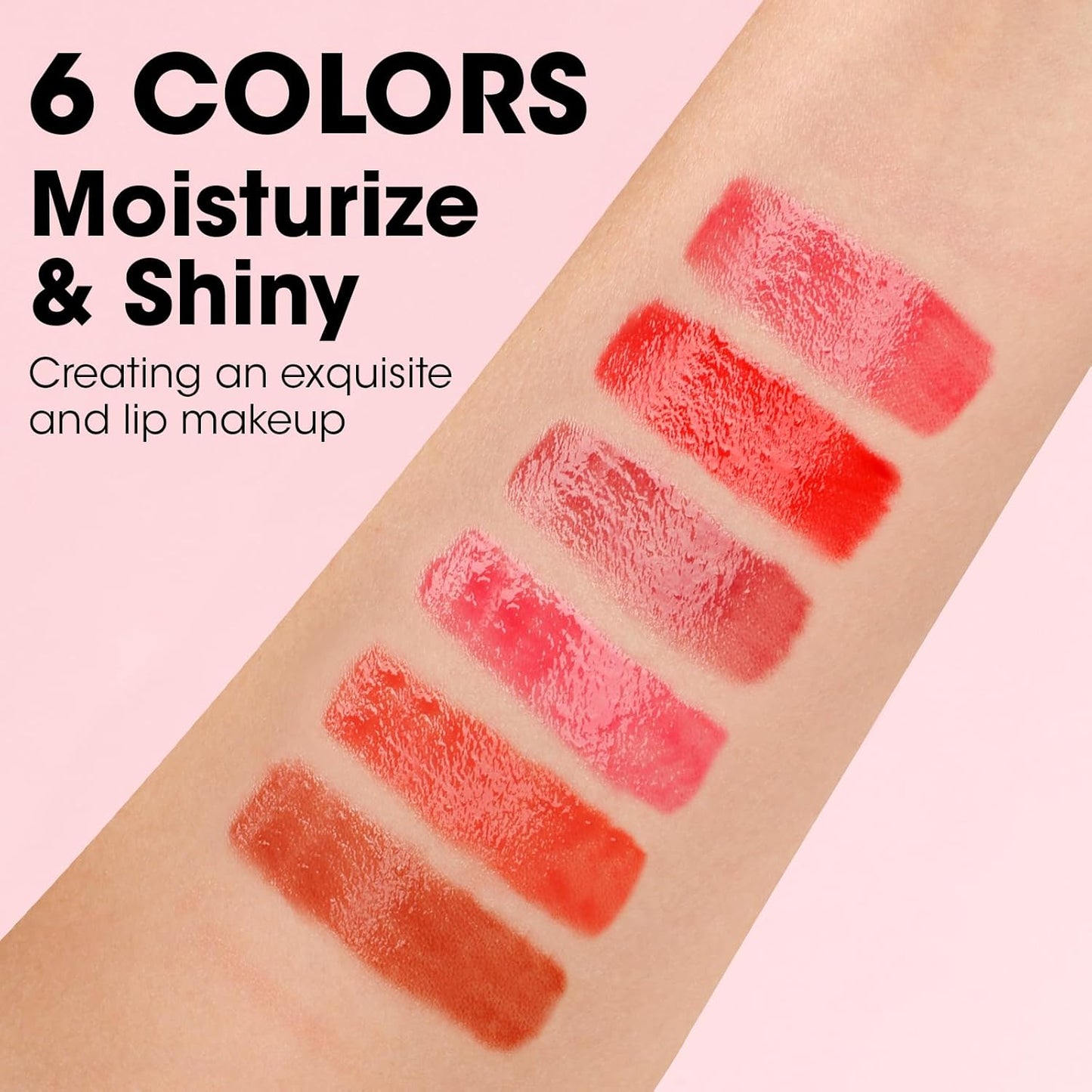 Azen Lip Gloss Bulk Set - 100 Pack Shimmery Lip Gloss for Women & Girls | Vibrant Colors for Gifts
