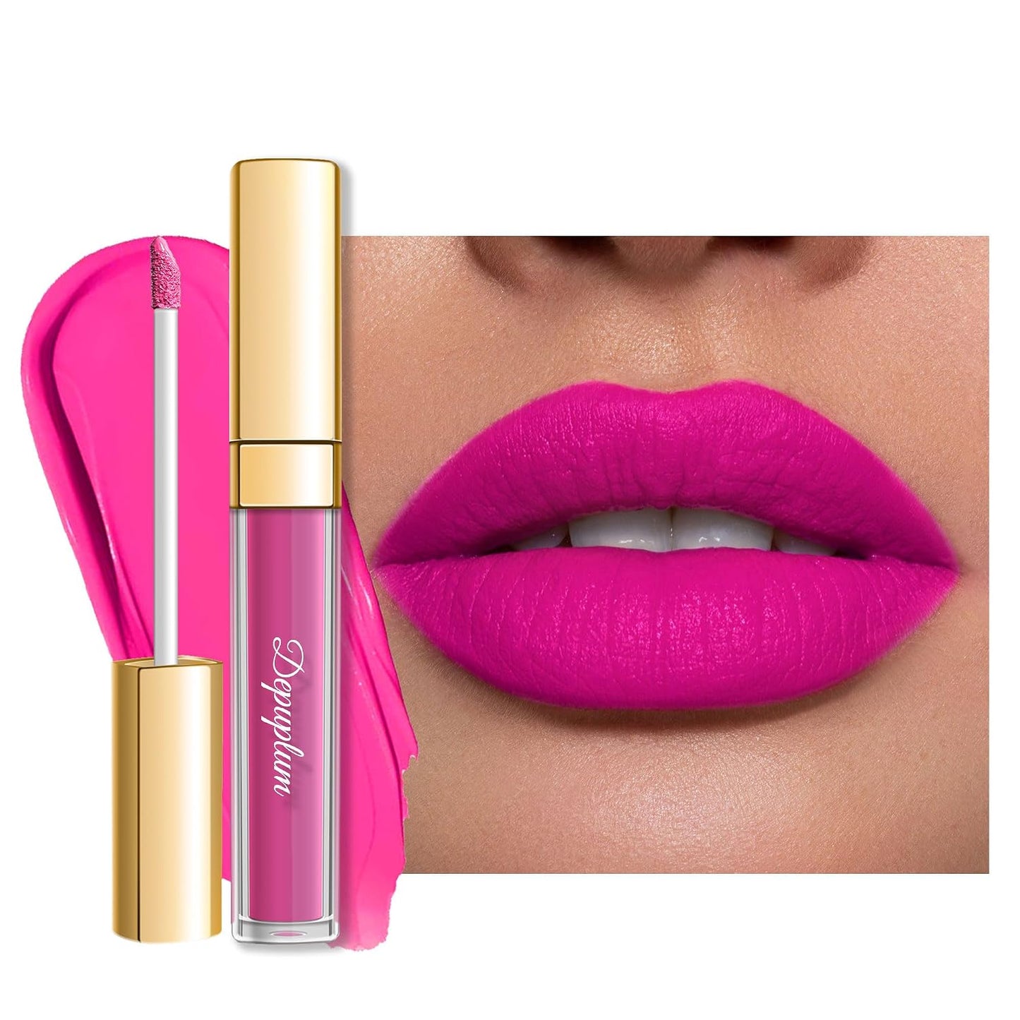 Nude Red Matte Lipstick - SuperStay Long-Lasting, Smudgeproof & Transferproof | Cruelty-Free Liquid Lip Color