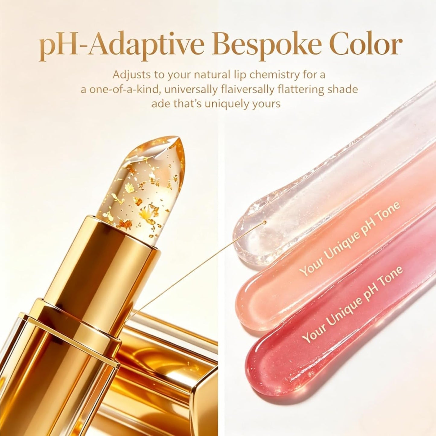 Adaptive Lipstick - pH Reactive Color for Custom Shade | 1 Count