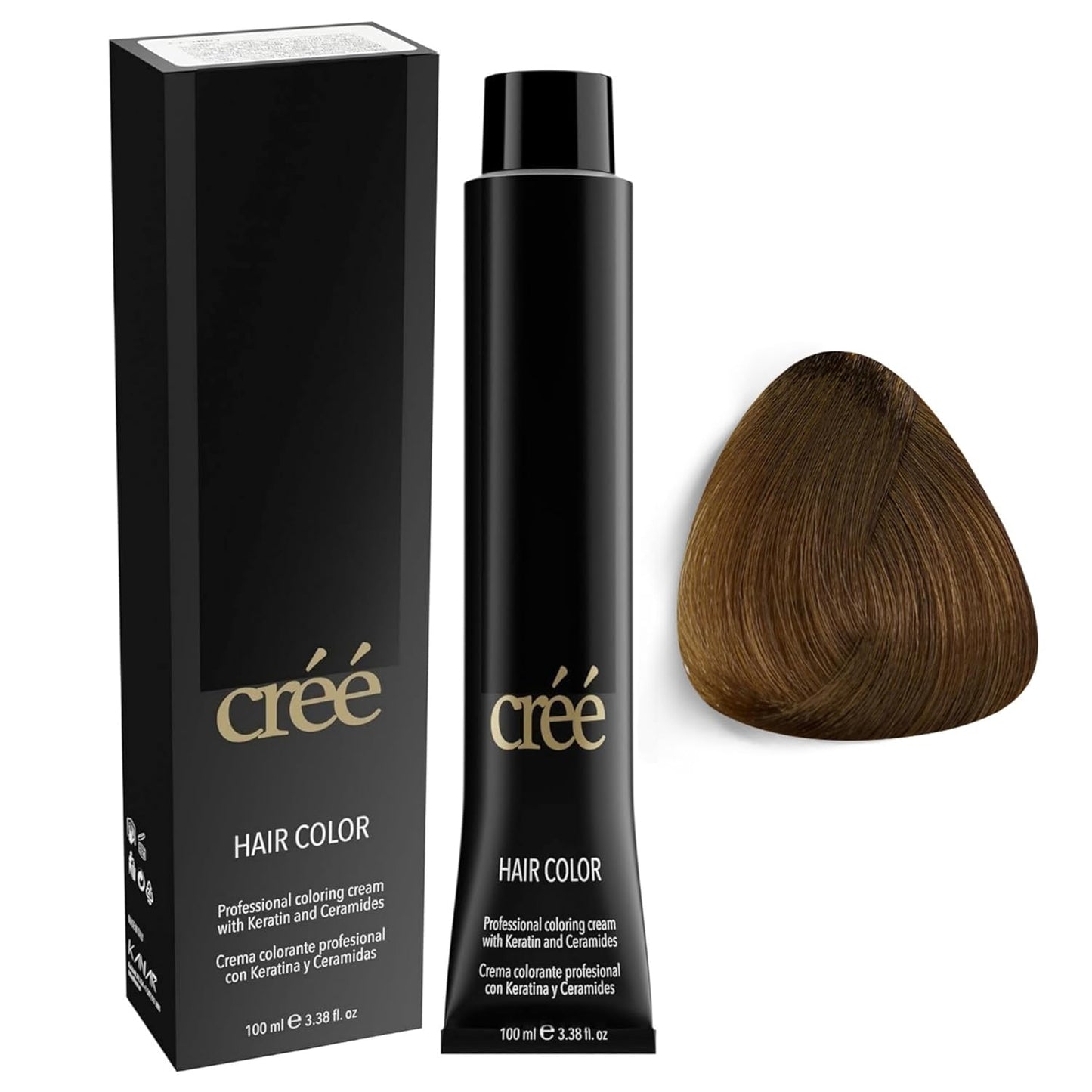 Black Permanent Hair Color - Long-Lasting, Rich Vibrant Formula for 100% Gray Coverage | 3.4 fl. oz.