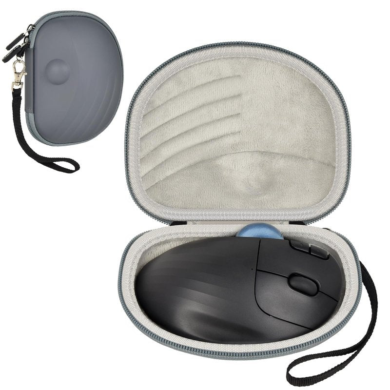 Case Compatible with Logitech Ergo M575S/ M575/ M570 Wireless Trackball Mouse, Storage Holder for USB Bluetooth Ergonomic Mouse for Laptop/Computer, Ideal for Travel/Gaming/Office Use- Box Only