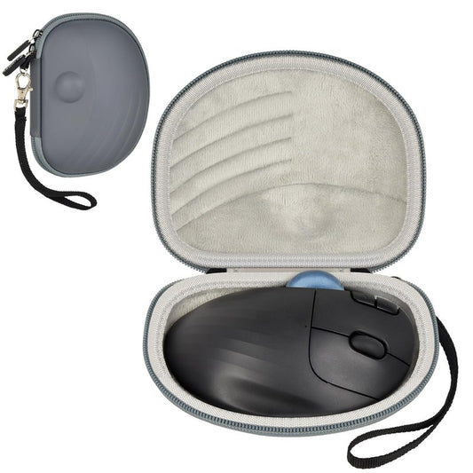 Case Compatible with Logitech Ergo M575S/ M575/ M570 Wireless Trackball Mouse, Storage Holder for USB Bluetooth Ergonomic Mouse for Laptop/Computer, Ideal for Travel/Gaming/Office Use- Box Only