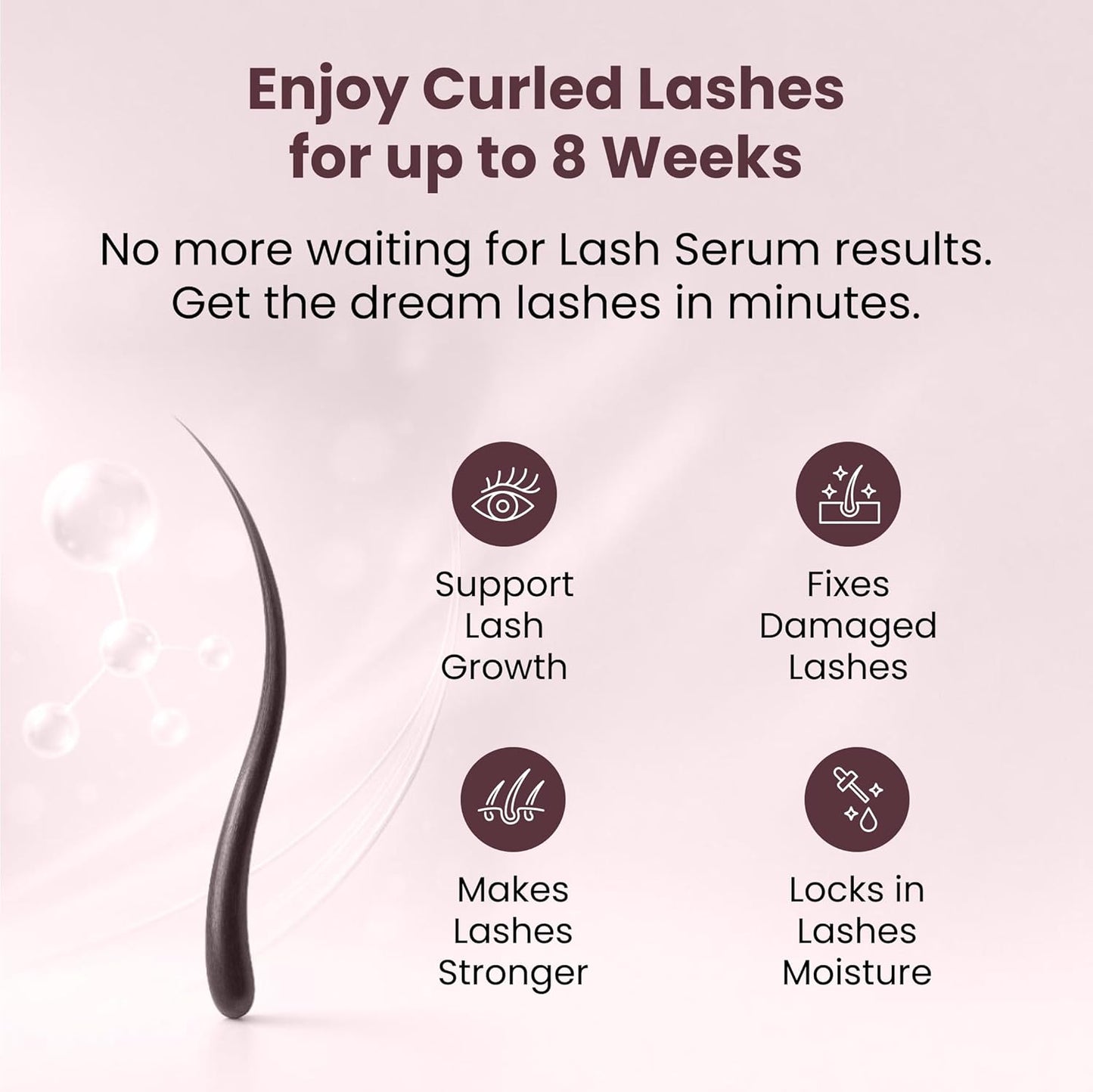 Korean Lash Lift Kit - Easy Application for Perfectly Curled, Darker Lashes | 3 Complete Treatments with Nourishing Ingredients