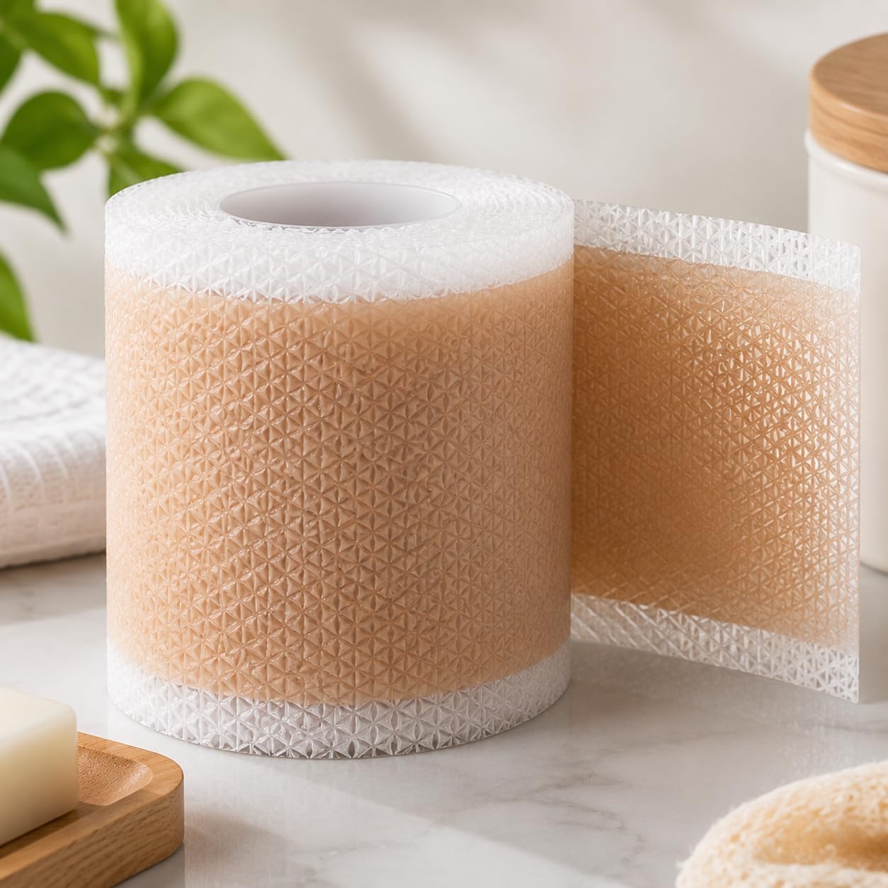 Invisible Silicone Cover Tape - Skincare Protection Roll, 2 Pcs | Waterproof & Durable