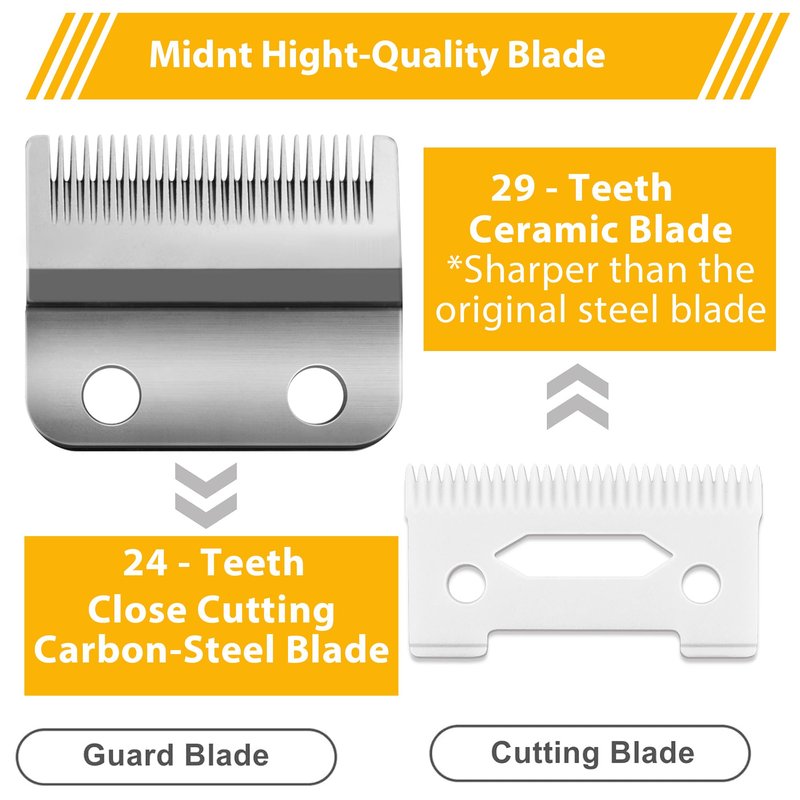 OwnLifeYF Blade Fit for Wahl Clippers Blades Replacement, 2 Holes Adjustable Hair Precision Replacement Parts Blades, Pack of 1