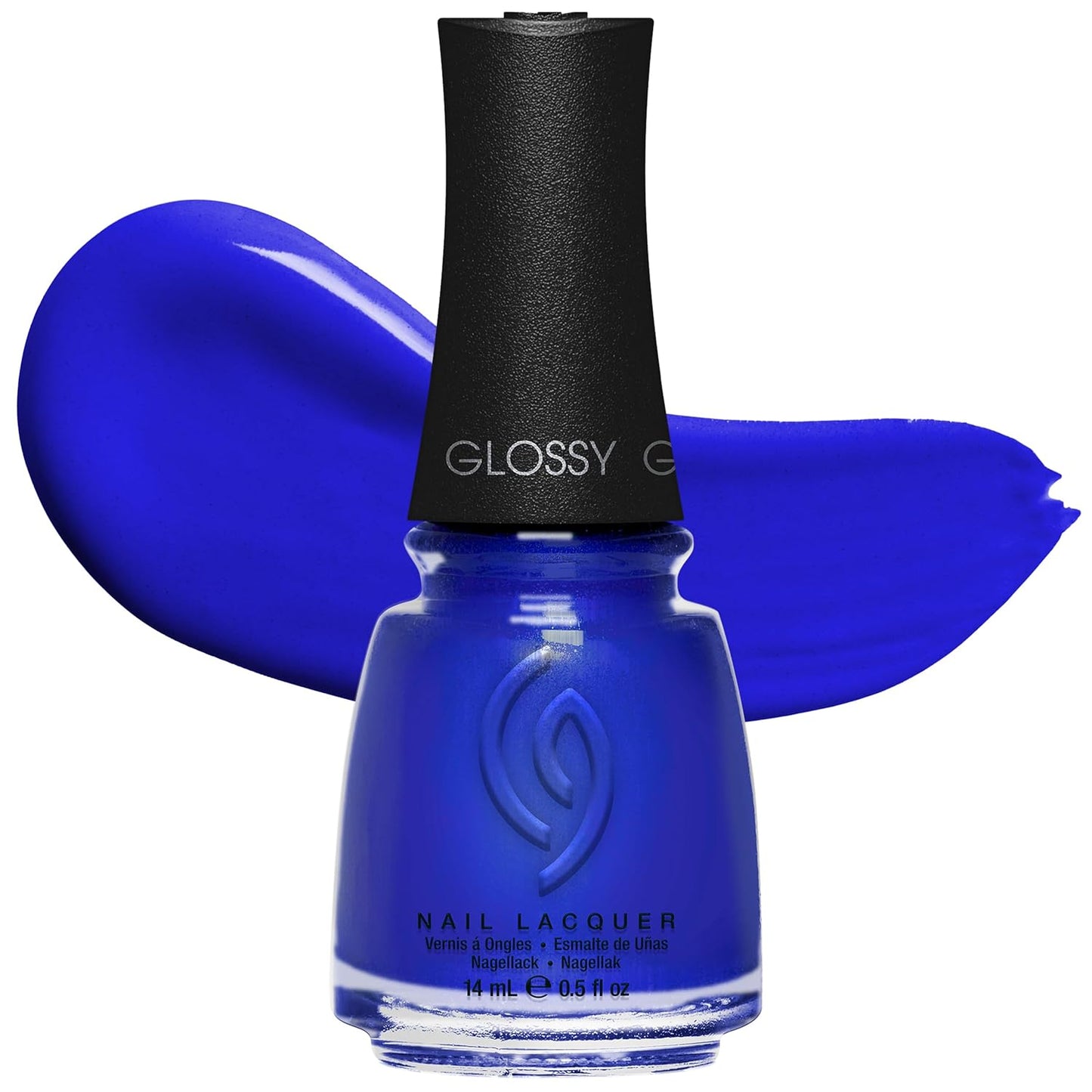 China Glaze Nail Lacquer - Moment in the Sunset Coral Pink Polish | Quick Dry, Chip Resistant, Shimmer Finish, 0.5 fl oz