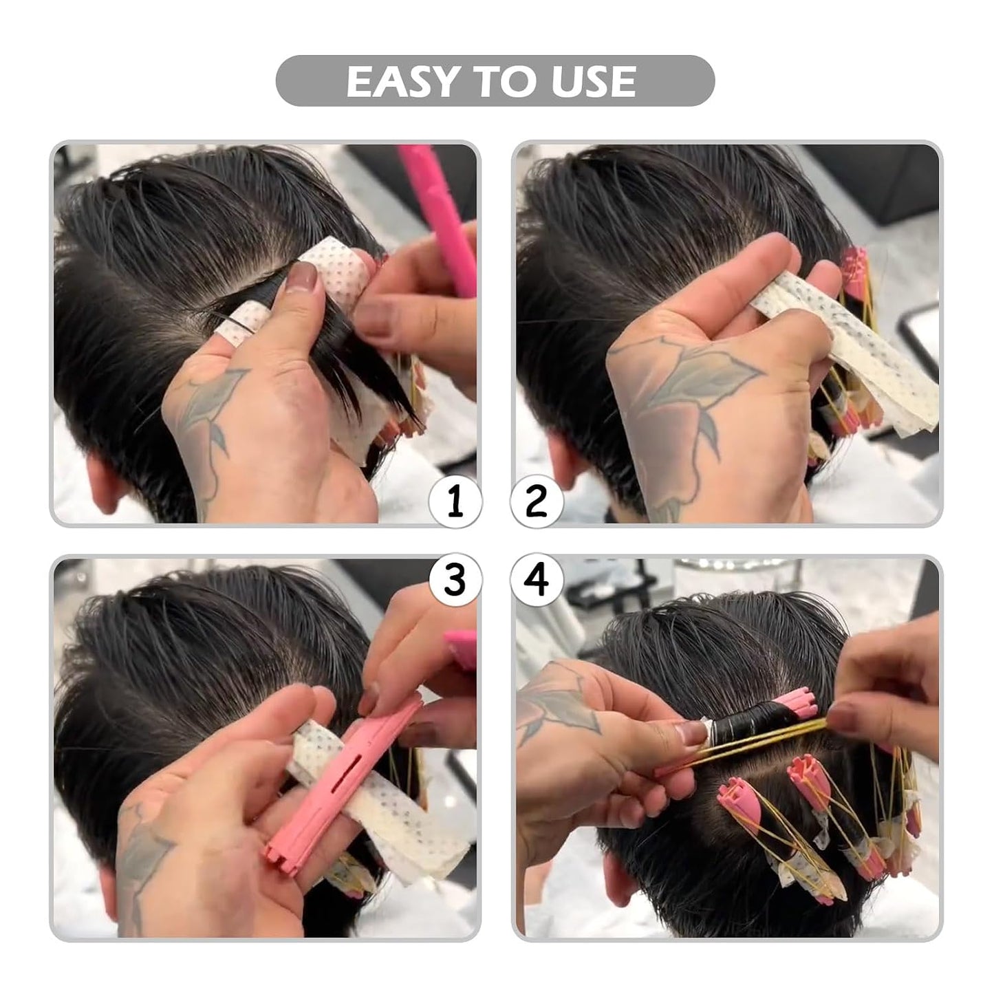 Breathable Hair Perm Paper - 1000 Sheets Ultra-Thin Mesh | High Toughness for Professional Stylists