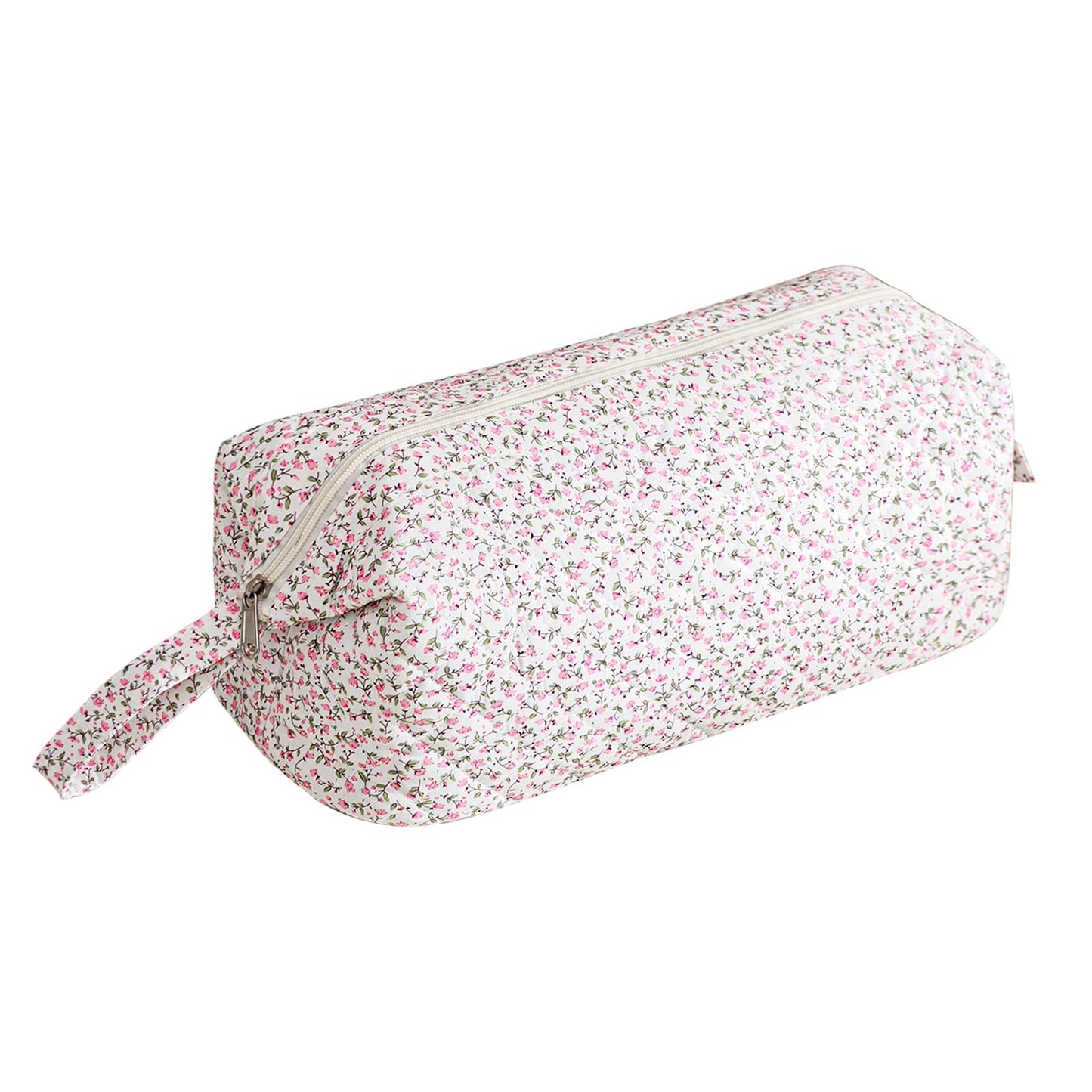 YATFRIK Quilted Hair Tools Travel Organizer Bag, Portable Carrying Case for Hair Dryer & Styling Tools, Cute Travel Hairdryer Bag for Women
