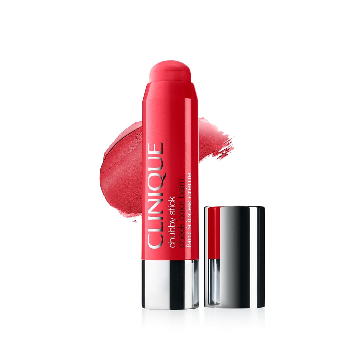 Clinique Chubby Cream Blush Stick - Long-Lasting Cheek Colour Balm for Healthy Glow | Travel-Friendly