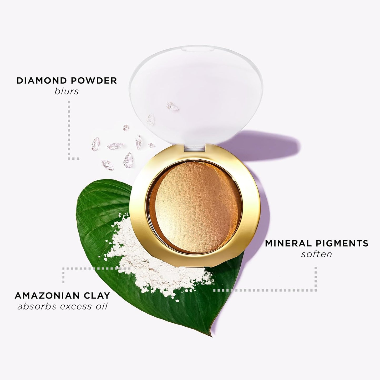 Tarte Shape Tape Glow Powder - Buildable Highlighter with Mineral Pigments | Natural Radiant Finish, Vegan & Cruelty-Free