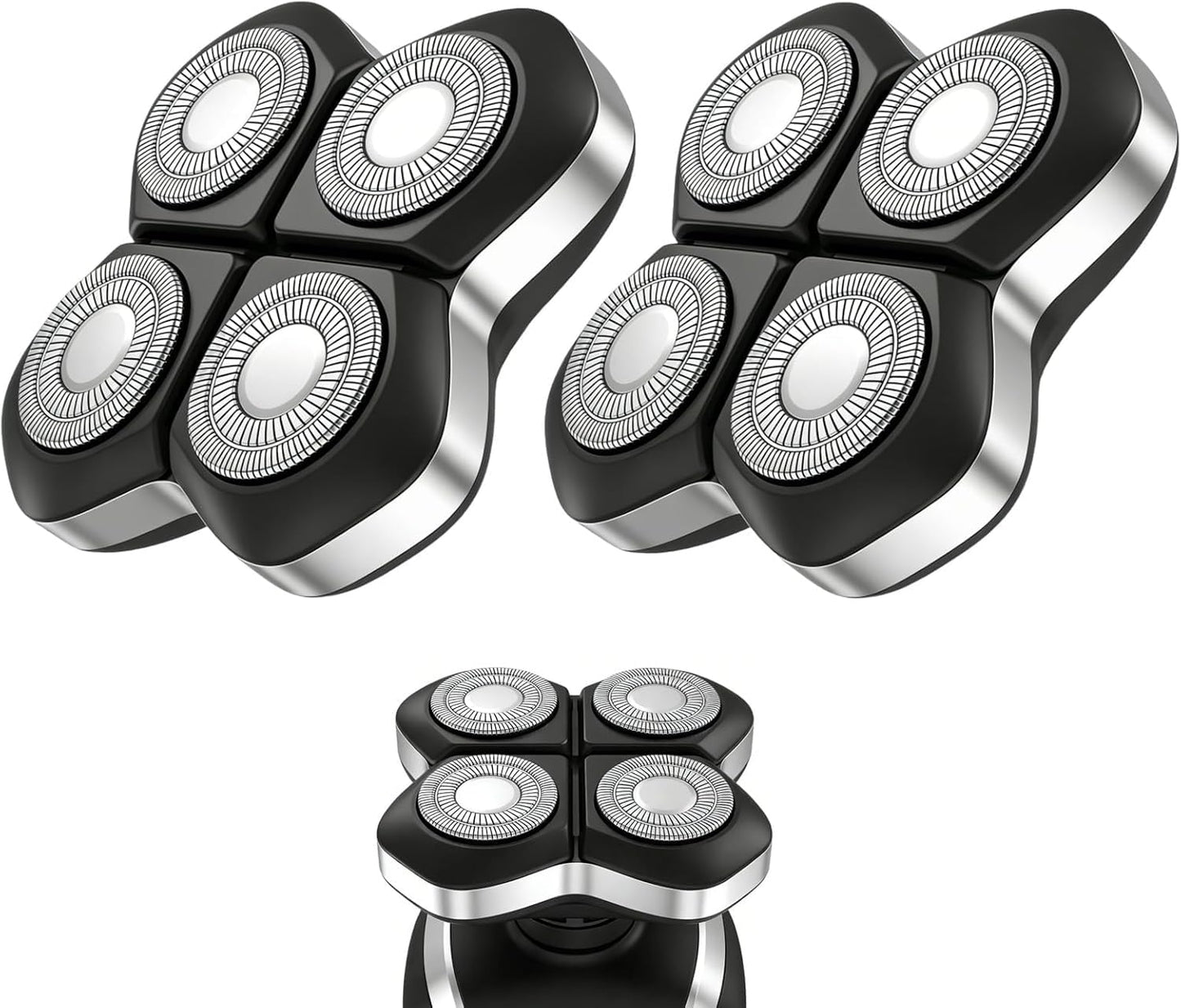 Compatible with Freebird Pro Replacement Blades,2Pack Compatible with Freebird FlexSeries Pro Electric Head & Body Shaver,Precison and Smooth Shaving.