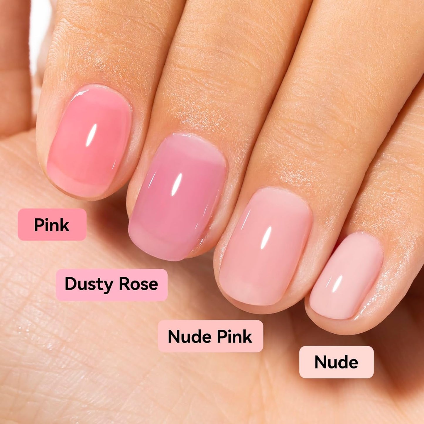 Illuminating Nail Concealer Base Coat - 4-in-1 Sheer Polish & Strengthener for Discolored Nails | 15ml Quick Dry