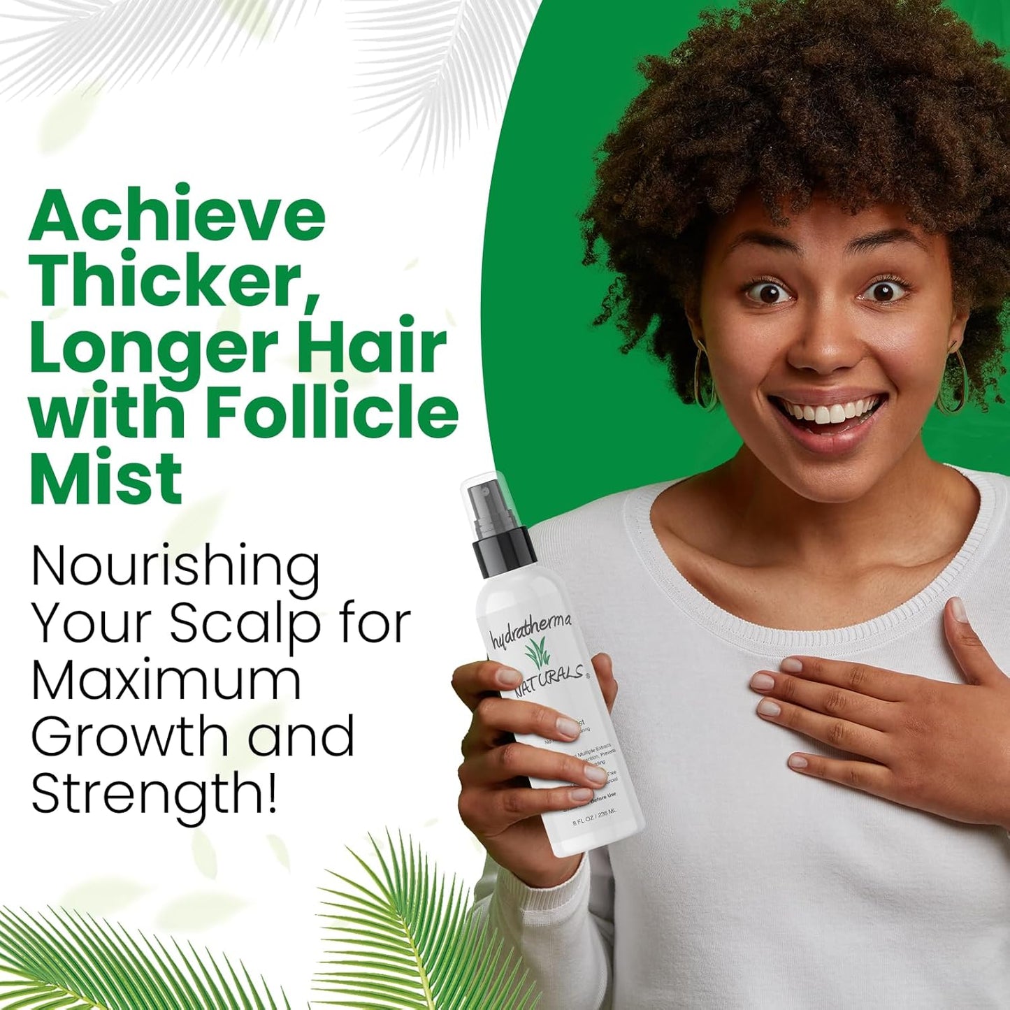 Hair Follicle Mist - Nourishing Scalp Treatment for Thicker Hair | 8 oz.