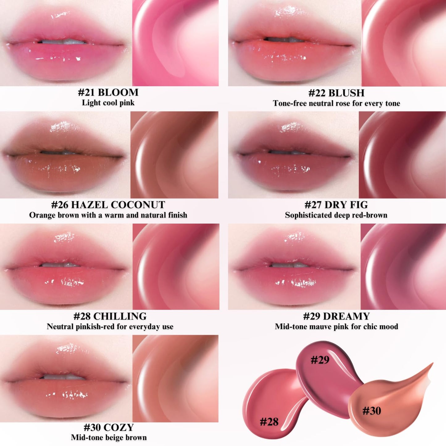 BBIA Glow Tint – Lip Plumping Volumizing Glossy & Glowy Lip Stain Naturally Moisturizing Comfortable Texture Lightweight Long-Lasting Vivid Color Non-Sticky Korean Makeup (17 AUTUMN, Pack of 1)