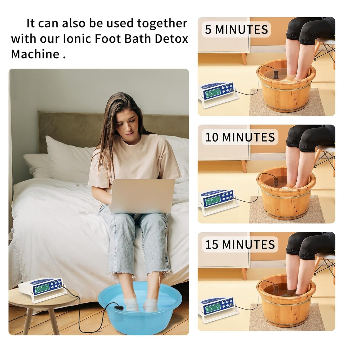 Ionic Detox Foot Bath Replacement Arrays - 4 Pack for Enhanced Detoxification | Compatible with Most Ionic Machines