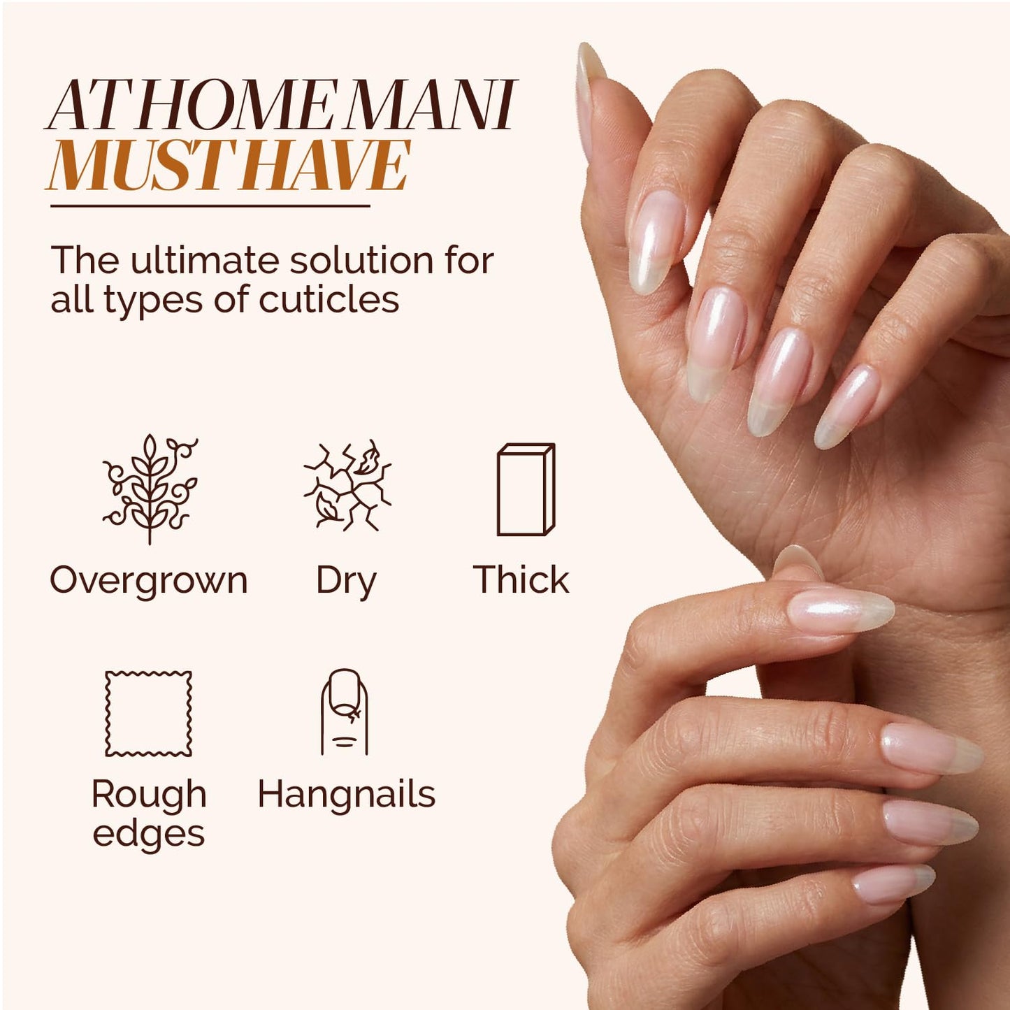 LONDONTOWN Fresh Glow Cuticle Remover - Instant Cuticle Remover Liquid - No Tool or Cutting Moisturizing Softening Nail Care for Dry, Damaged Cuticles, .40fl oz