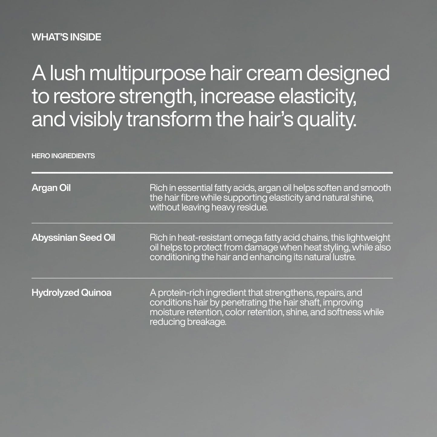 Harklinikken Hair Hydrating Creme - Protects, Nourishes & Increases Volume - Multipurpose Leave-In or Rinse-Out Formula, Heat Protectant & Styling Cream