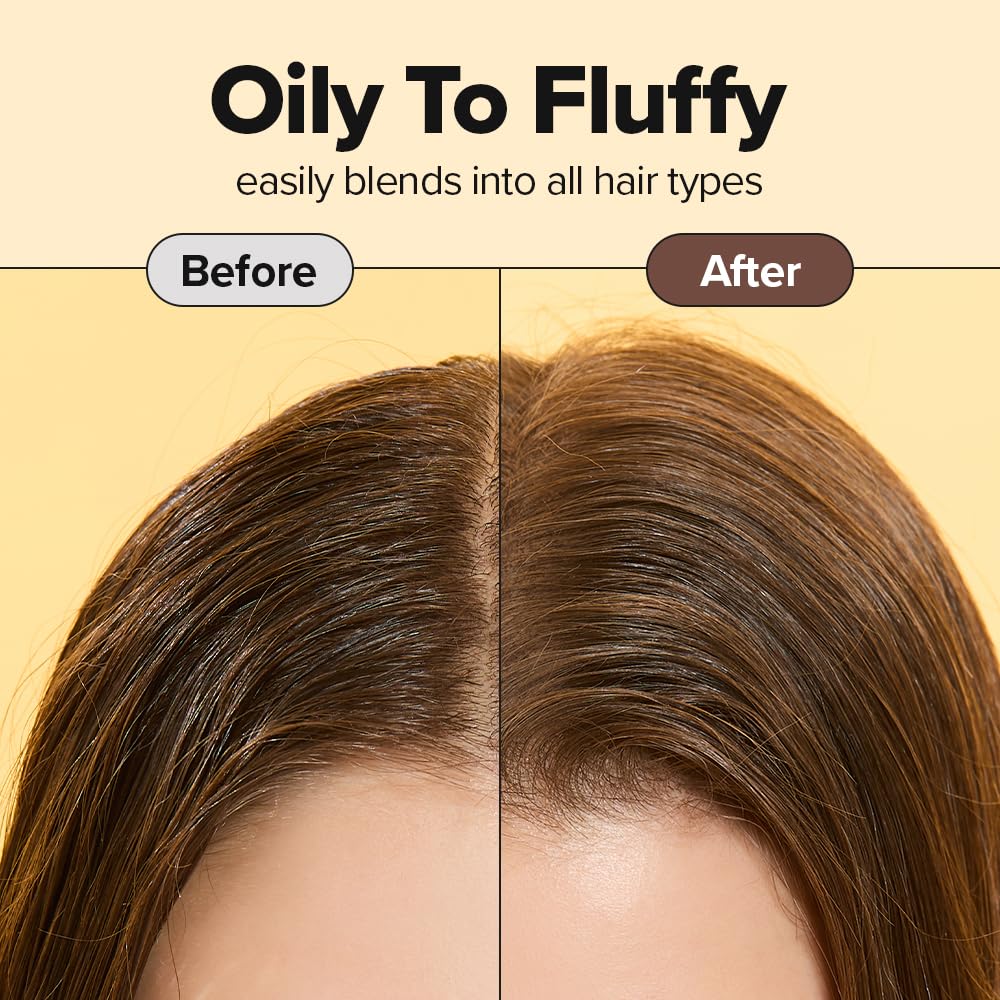 I DEW CARE Tap Secret Dry Shampoo Powder with Biotin & Korean Ginseng - Natural Non-Aerosol Dry Shampoo for Women | Warm Vanilla & Coconut Scent, Volumizing Hair, Travel Size, Stocking Stuffers 0.24Oz