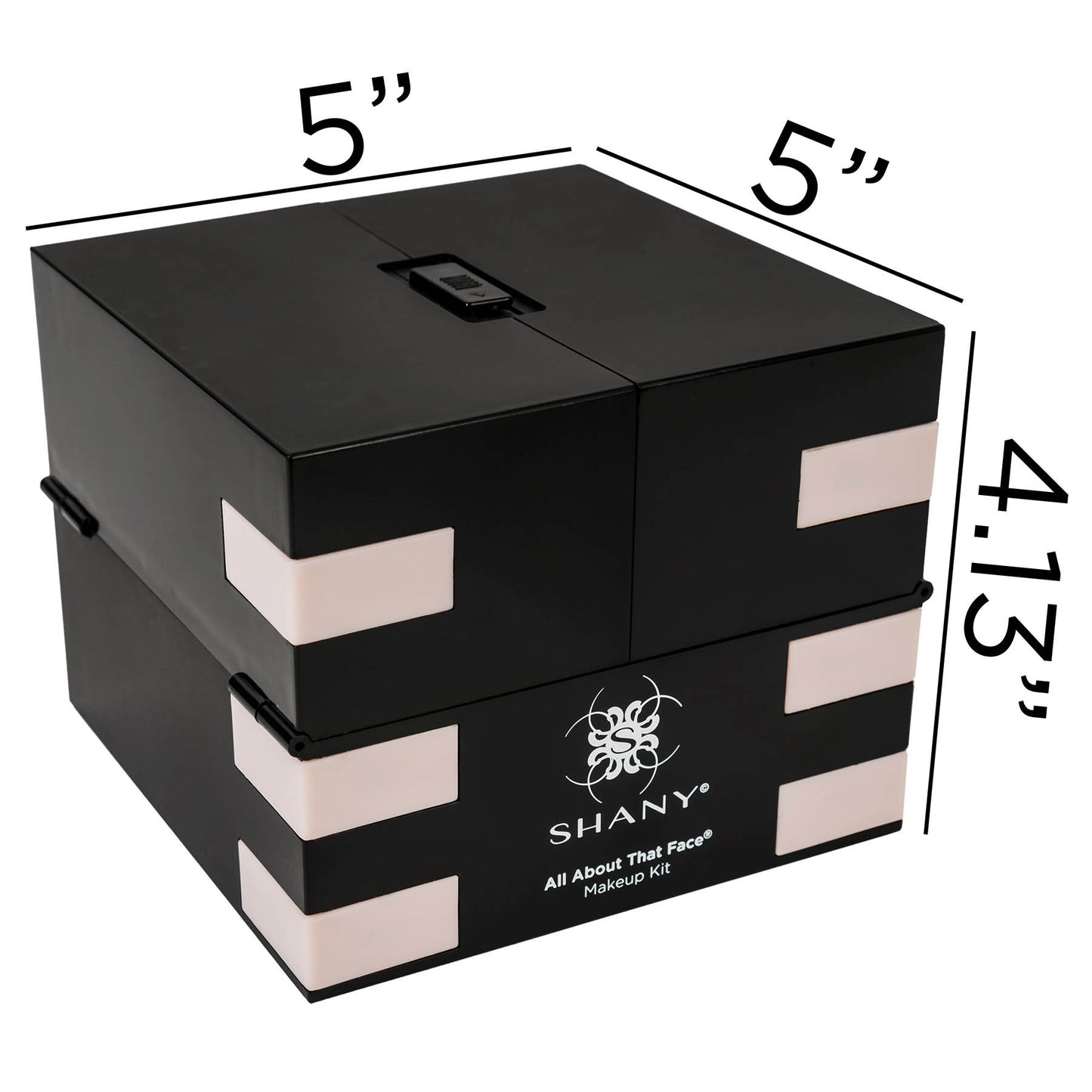 SHANY All In One Harmony Makeup Set - Ultimate Color Combination - Eyeshadows, Blush Powder, Lip-gloss Lipstick, Mini Makeup brushes, Makeup applicators, HOLIDAY GIFT IDEA