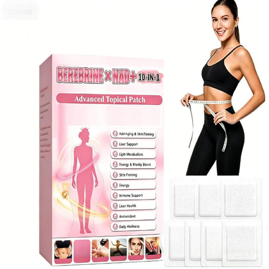 Moringa 10-in-1 Nano Microdarts Patch - Advanced Natural Body Patches for All Skin Types | Gentle Formula (Pink - 1 Box)