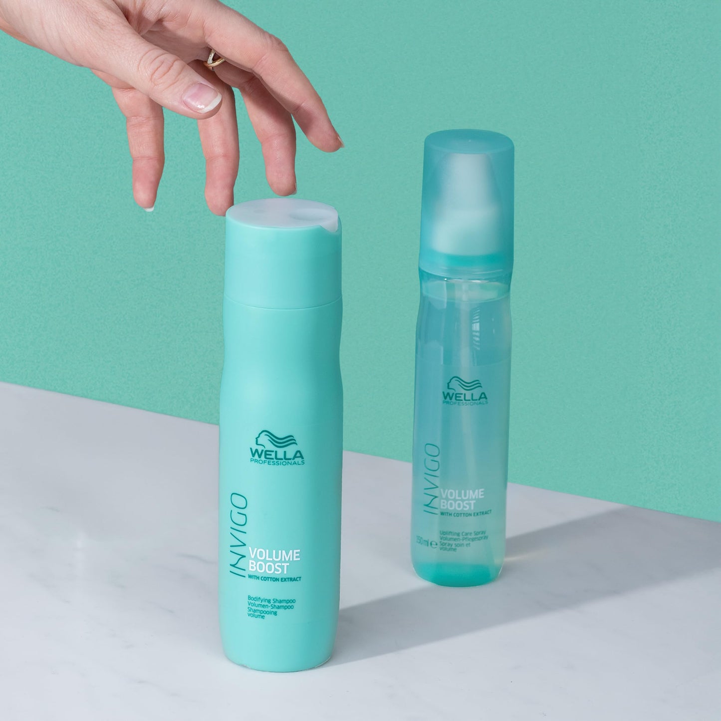 Wella Professionals Invigo Volume Boost Bodifying Shampoo | Added Volume for Fine Hair | 10.1 Fl Oz