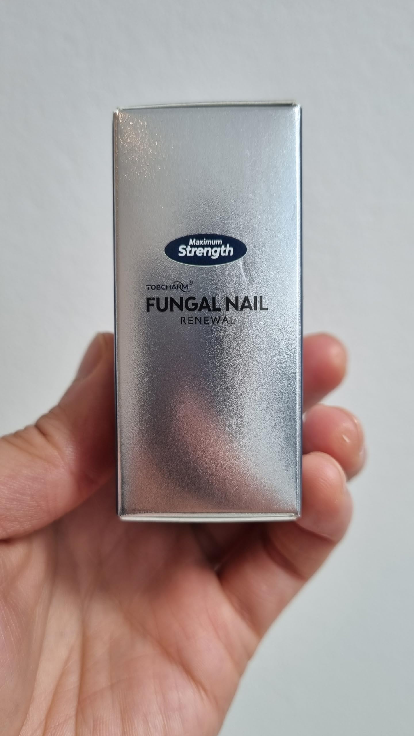 Tobcharm Toenail Fungus Treatment For Toenail & Finernails, 25% Undecylenic acid, Toe Nail Fungus Treatment Extra Strength, Tea Tree Oil for Tonail Fungus Treatment, Blue