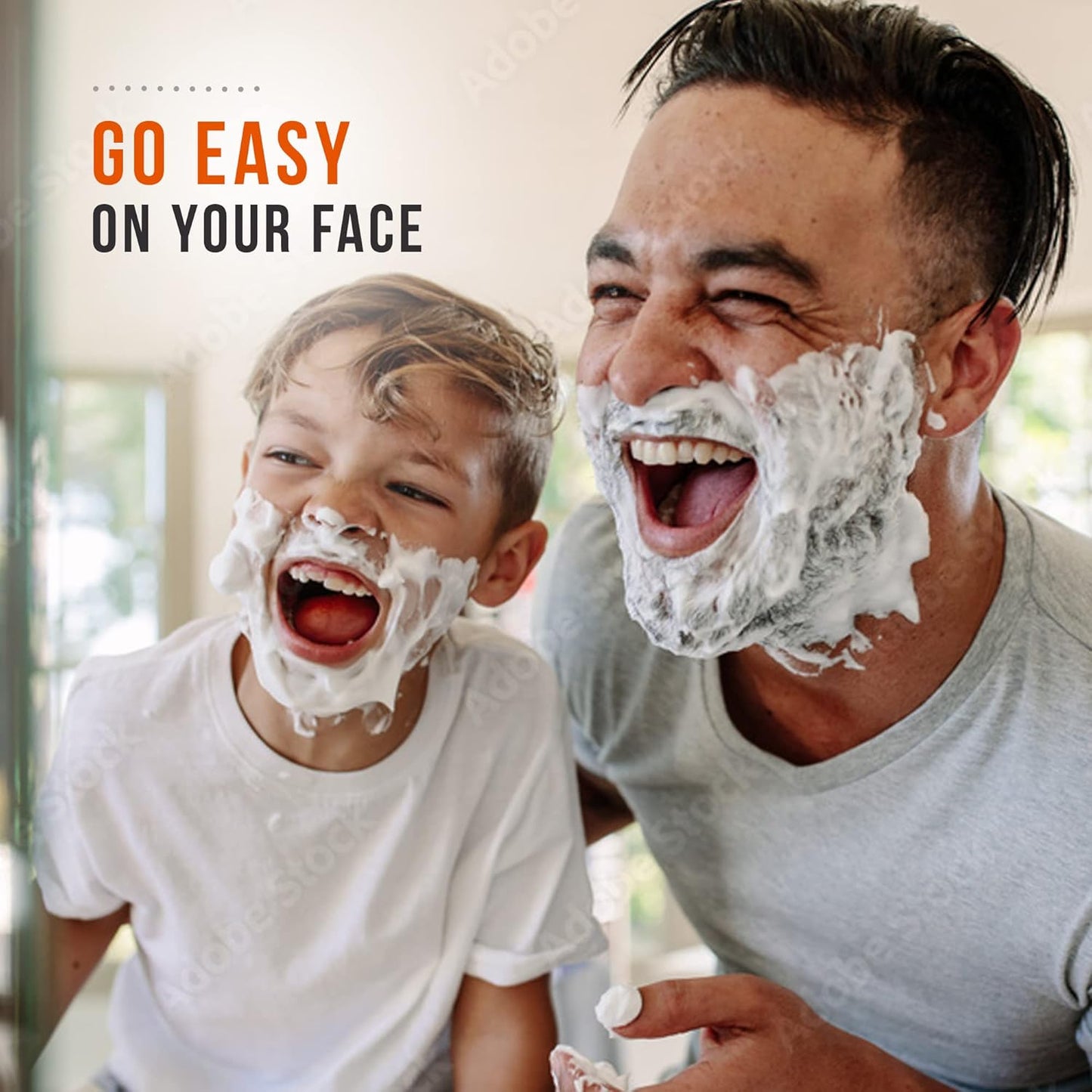 Edge Shaving Gel for Men - Aloe Infused Moisturizing Shave Gel | 9.5oz, 2 Pack for Sensitive Skin